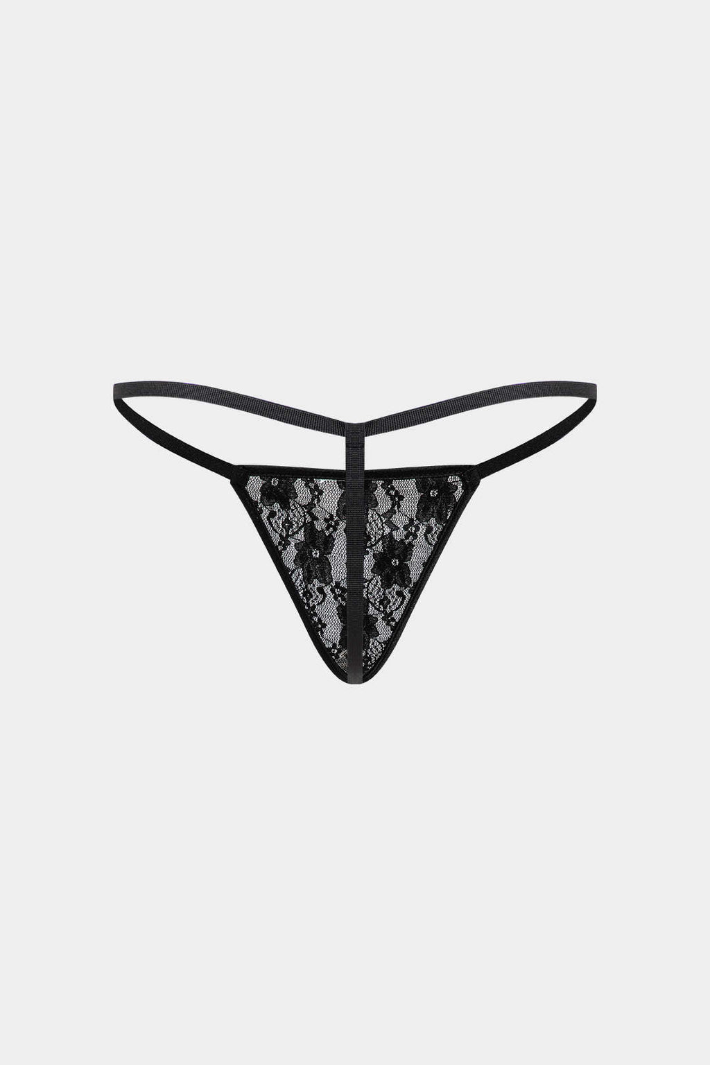 Lace Büstiyer Bağcıklı Tube Top ve Tanga Seti