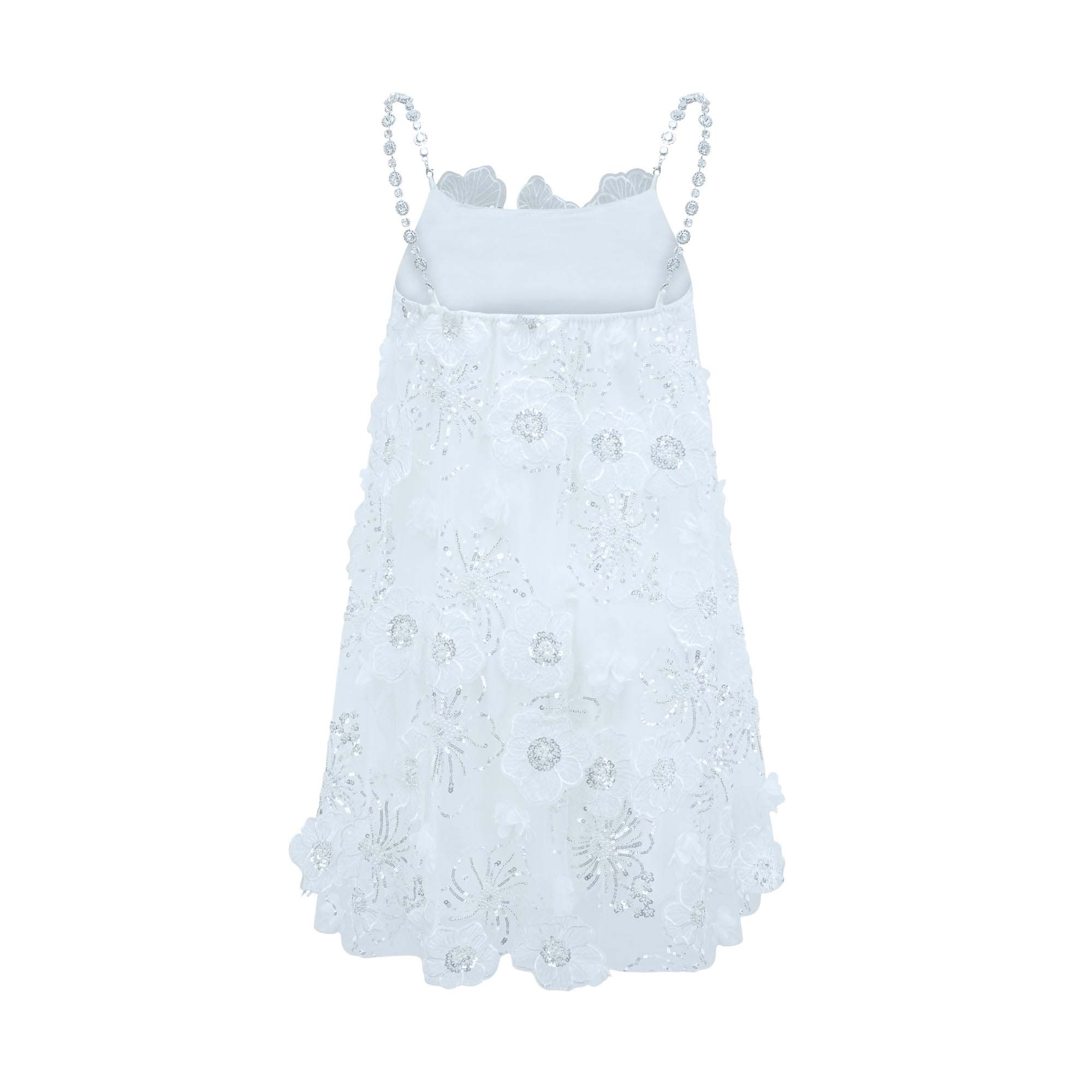 Suzette kristal mini elbise