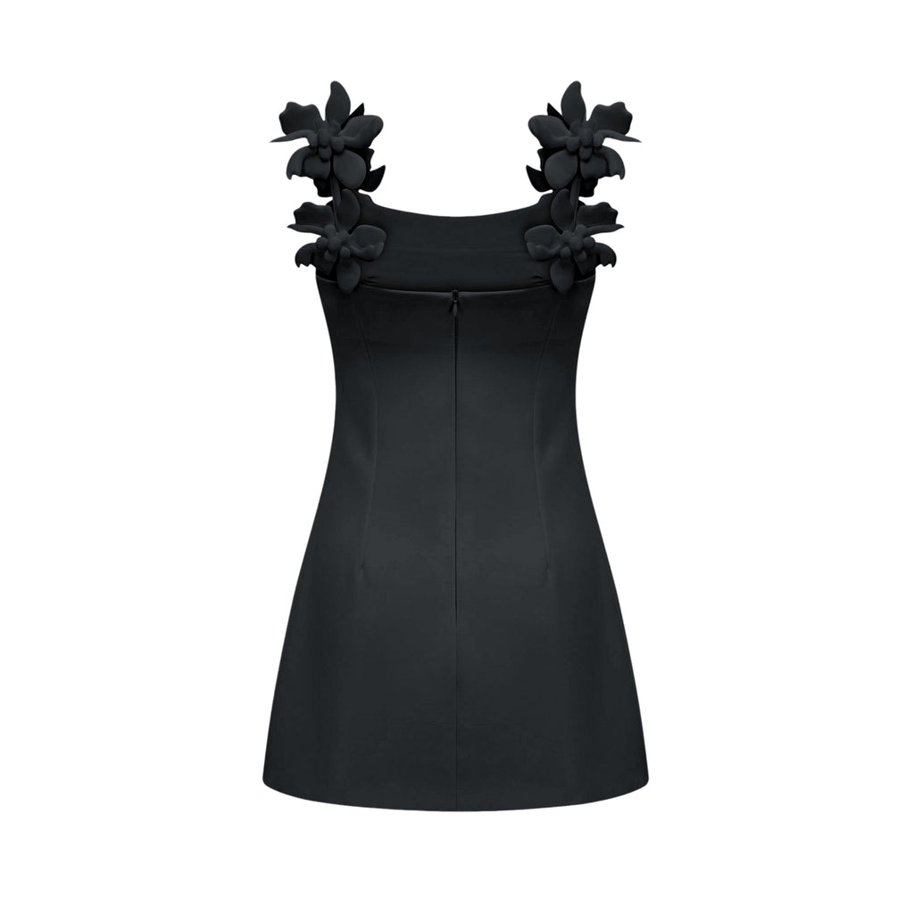 Margot Suni Çiçekli Mini Elbise