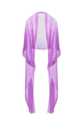 Silk Tulle Shawl Frappe Şal