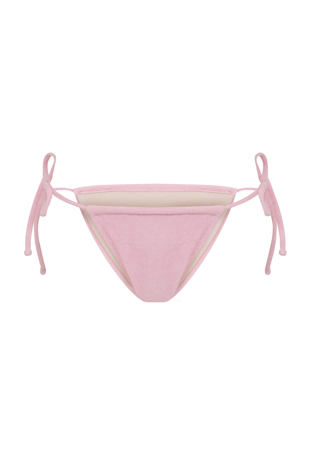 Penelope Büzgülü Terry Bikini Altı Pembe