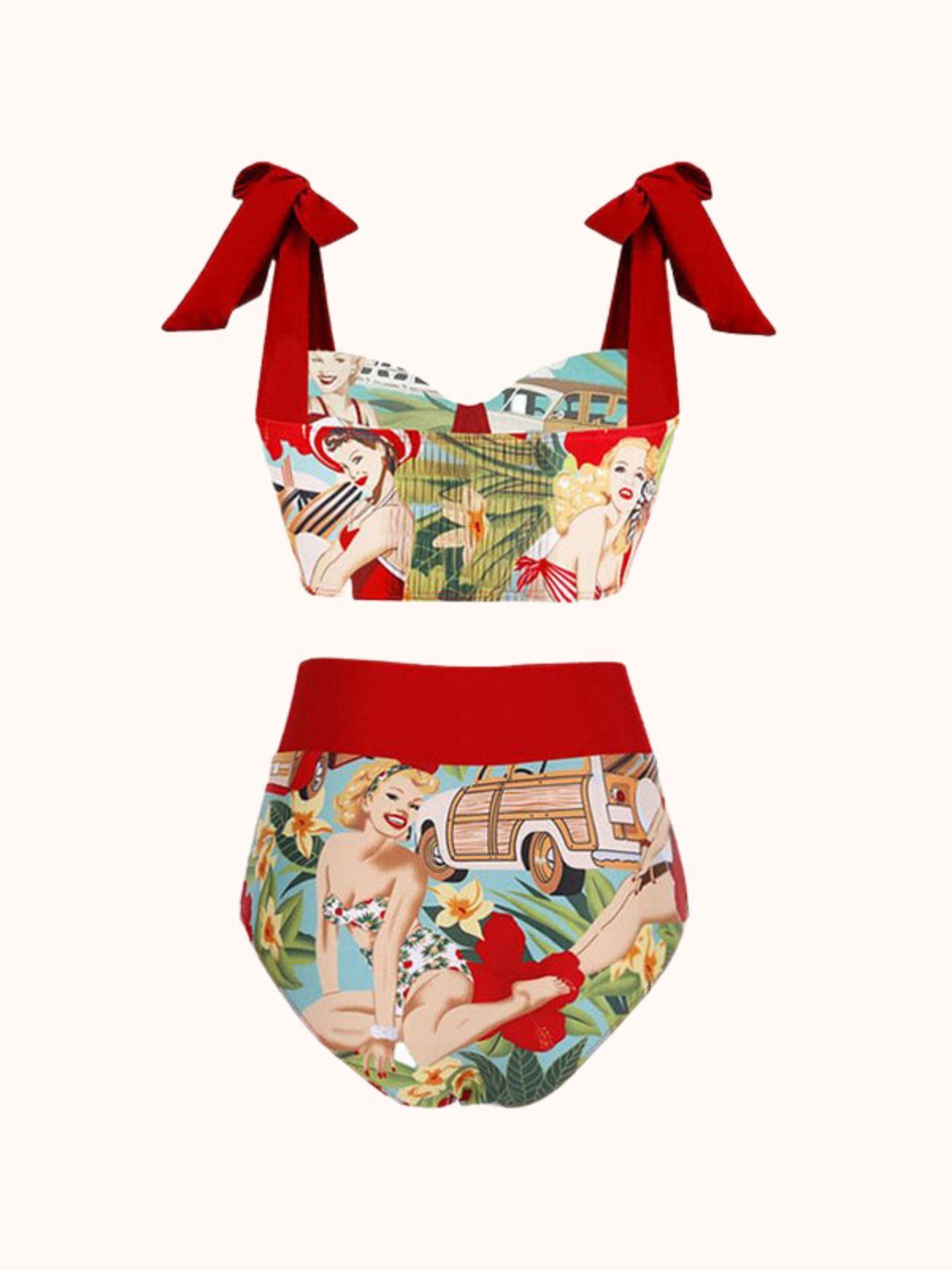 Rosemary Bikini ve Mayo Eteği Pareo Takım