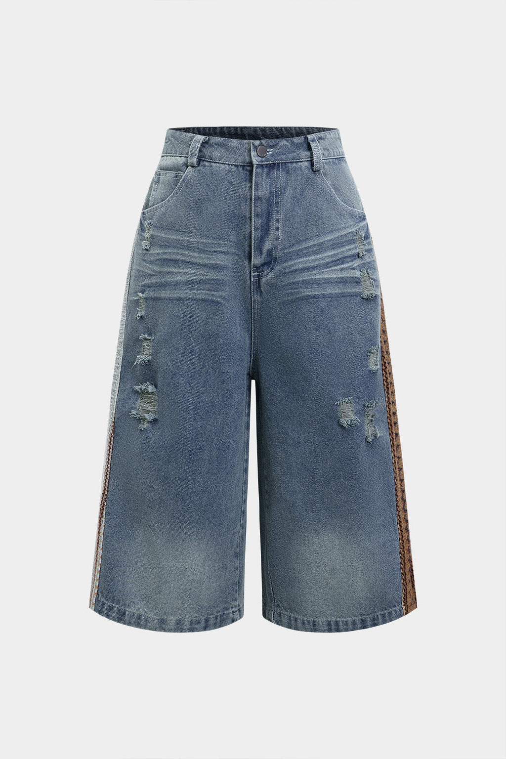 Denim Yarım Şort