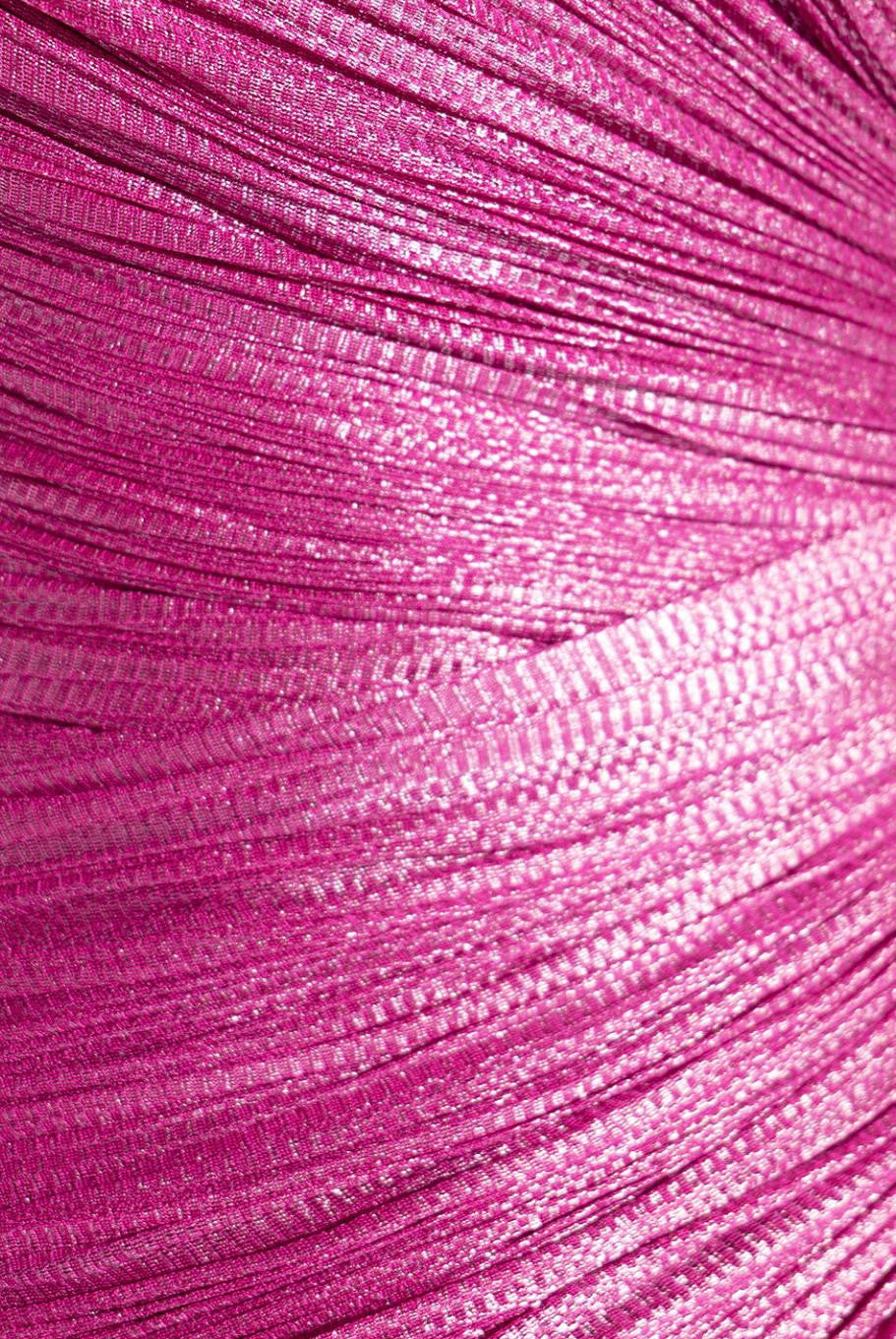 ANAIS Raspberry Elbise