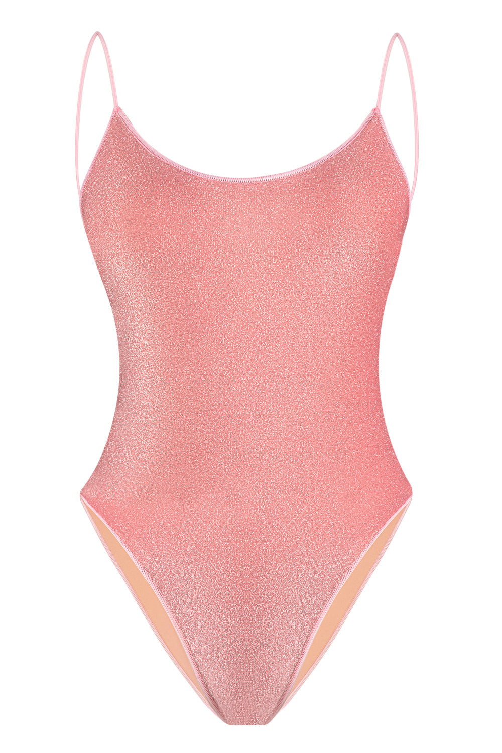 Glitz Parlak Dokulu Mayo Pembe