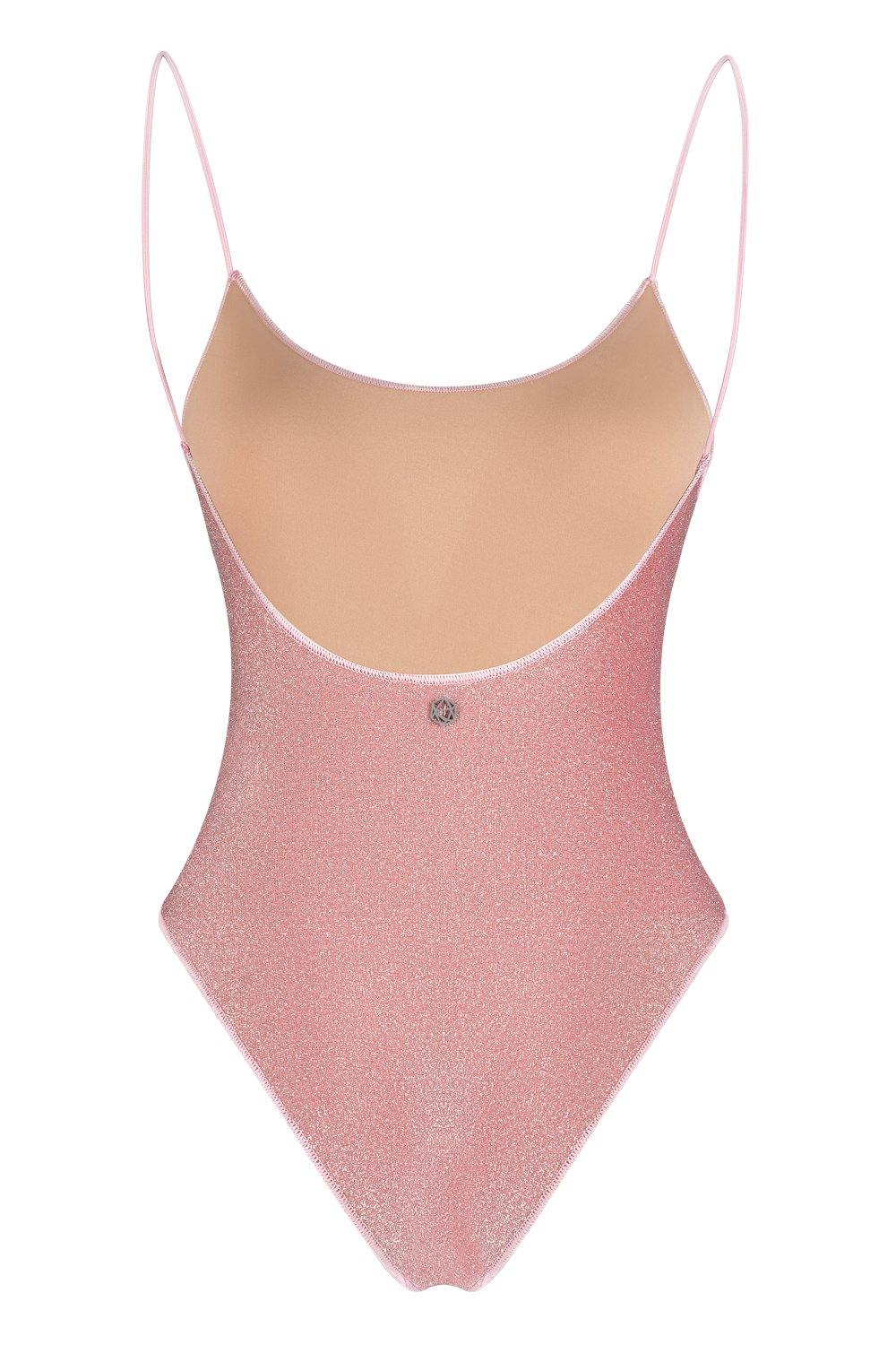 Glitz Parlak Dokulu Mayo Pembe