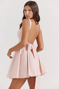 Christie Mini Elbise - Pembe