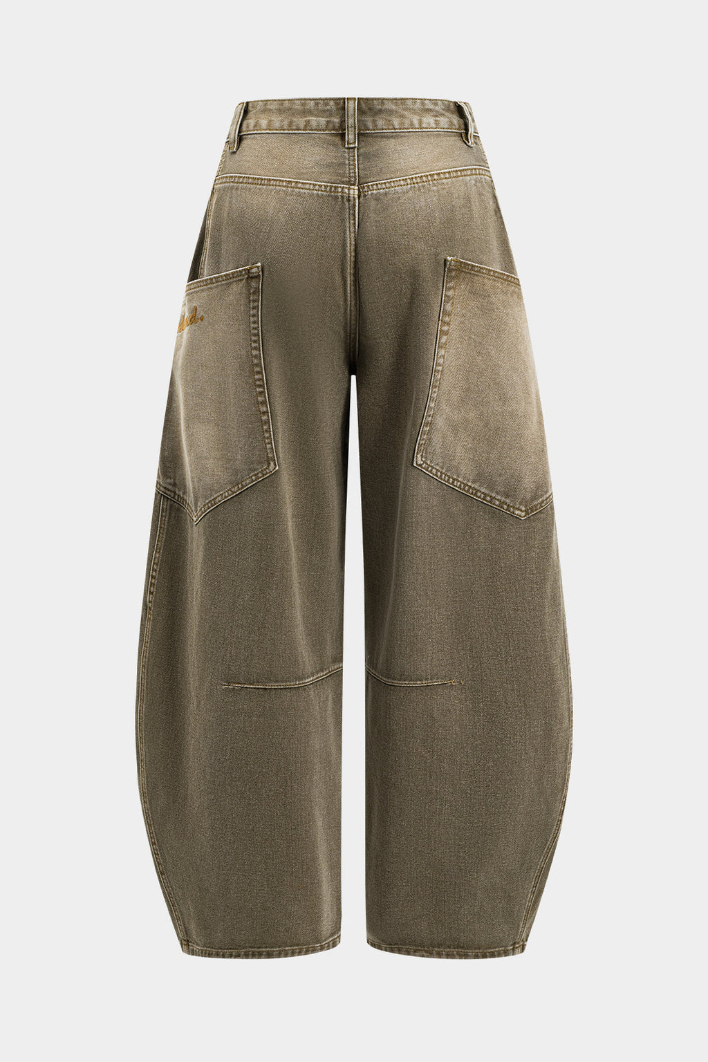Denim Barrel Kot