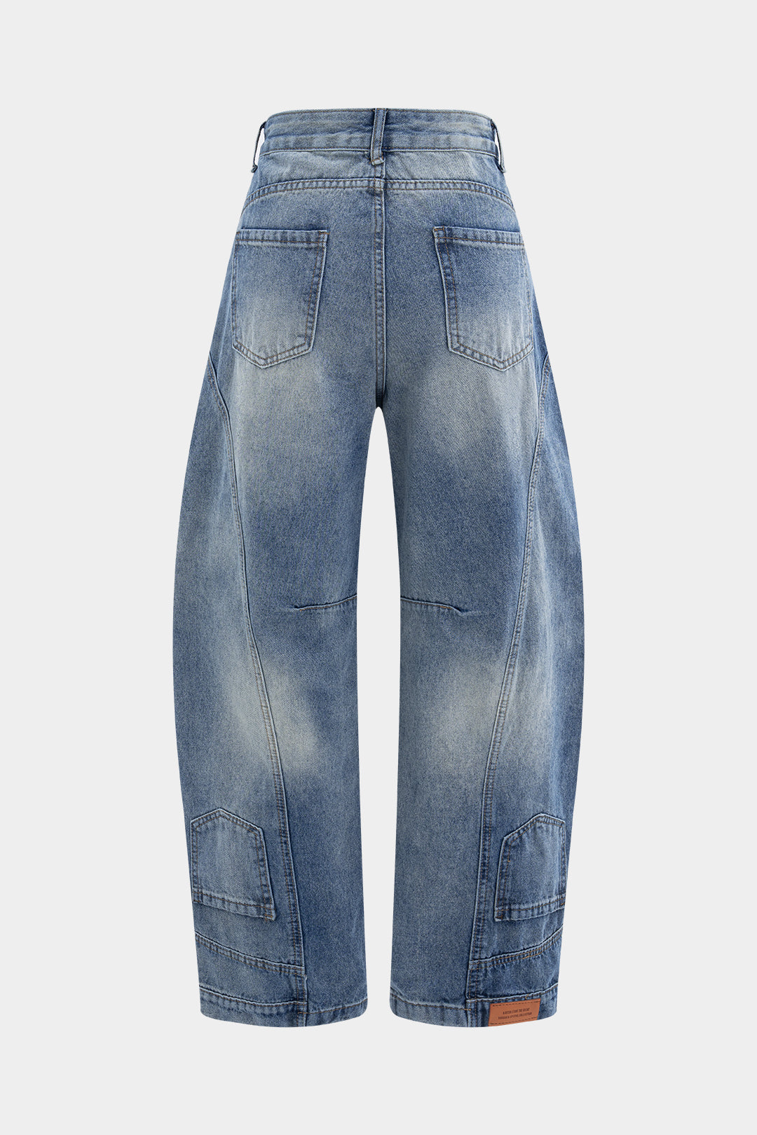 Denim Barrel Pantolon Jean