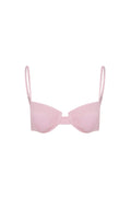 Scarlet Terry Balconette Bikini Üstü Pembe