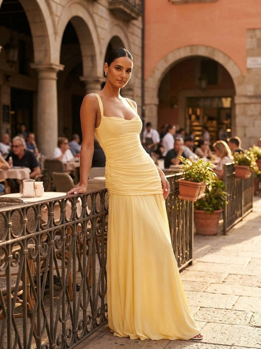 Maxi Yellow Dress