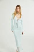 Rosalie midi elbise