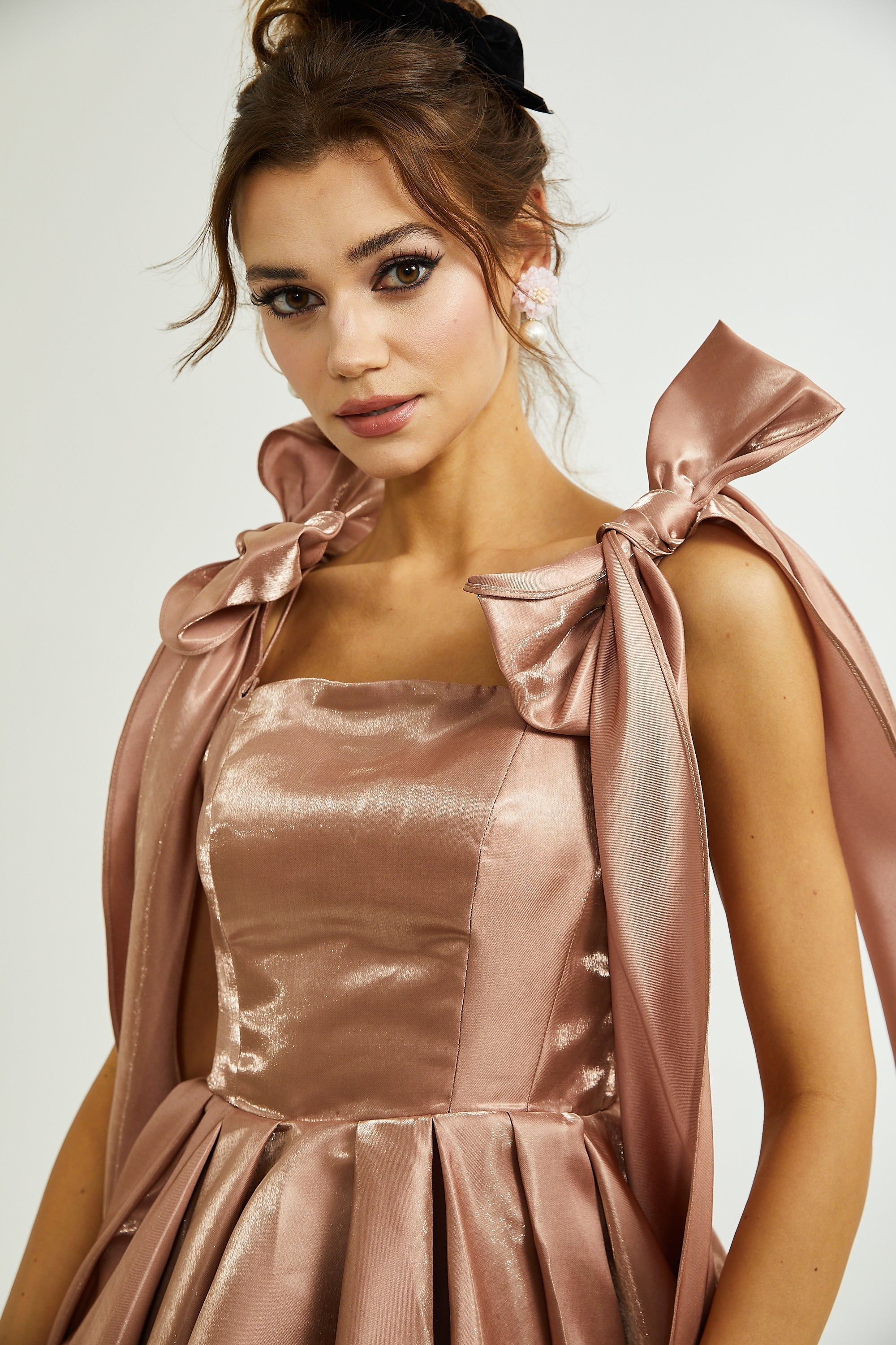 Catiana detay mini elbise