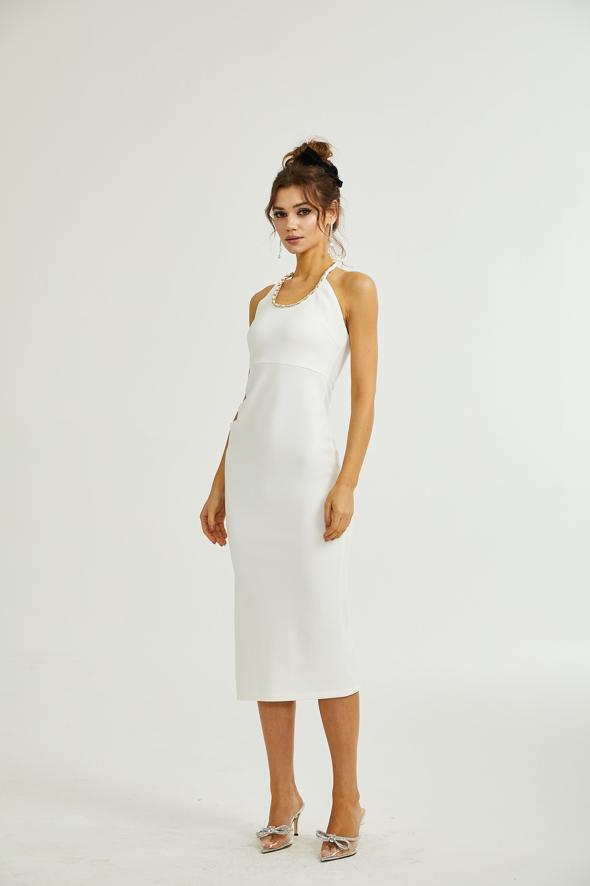 Keeya midi elbise