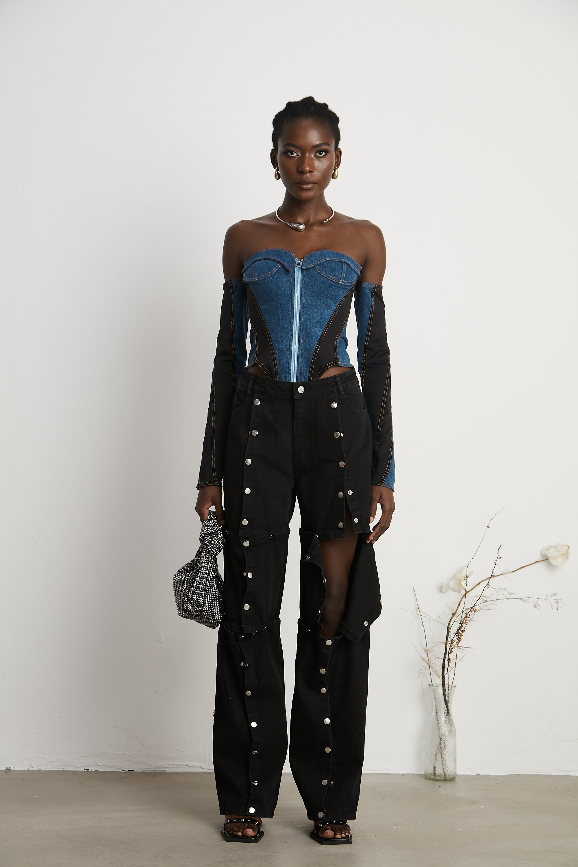 Melina Korse Denim Body