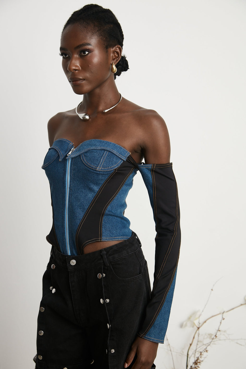 Melina Korse Denim Body