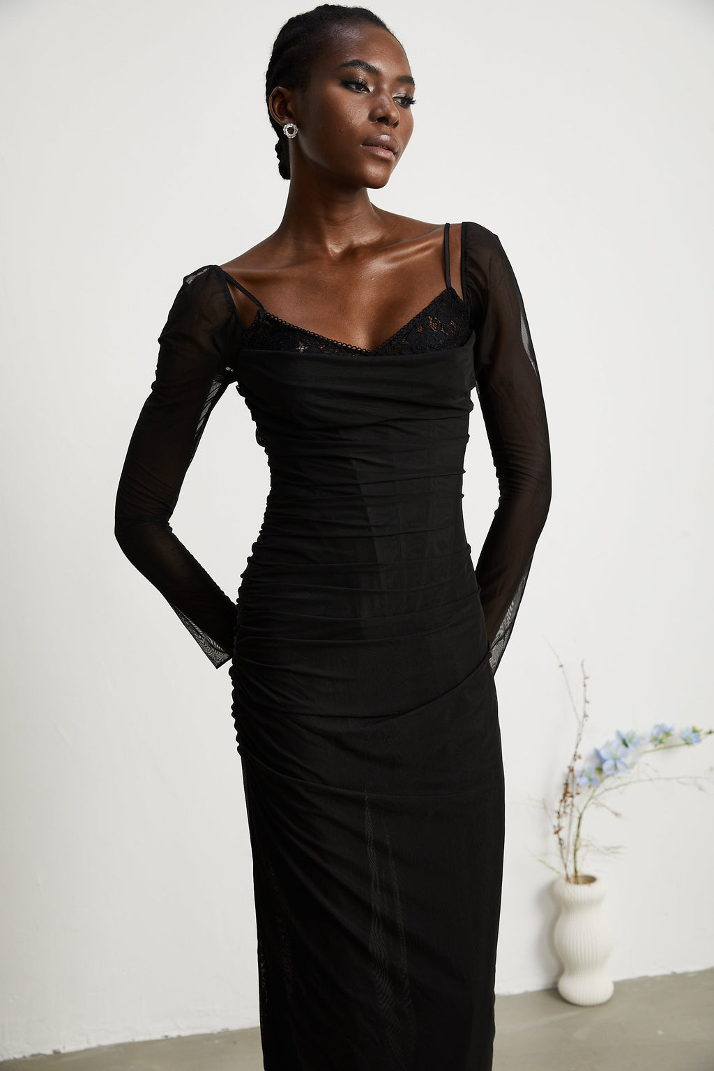 Marilyn maksi elbise