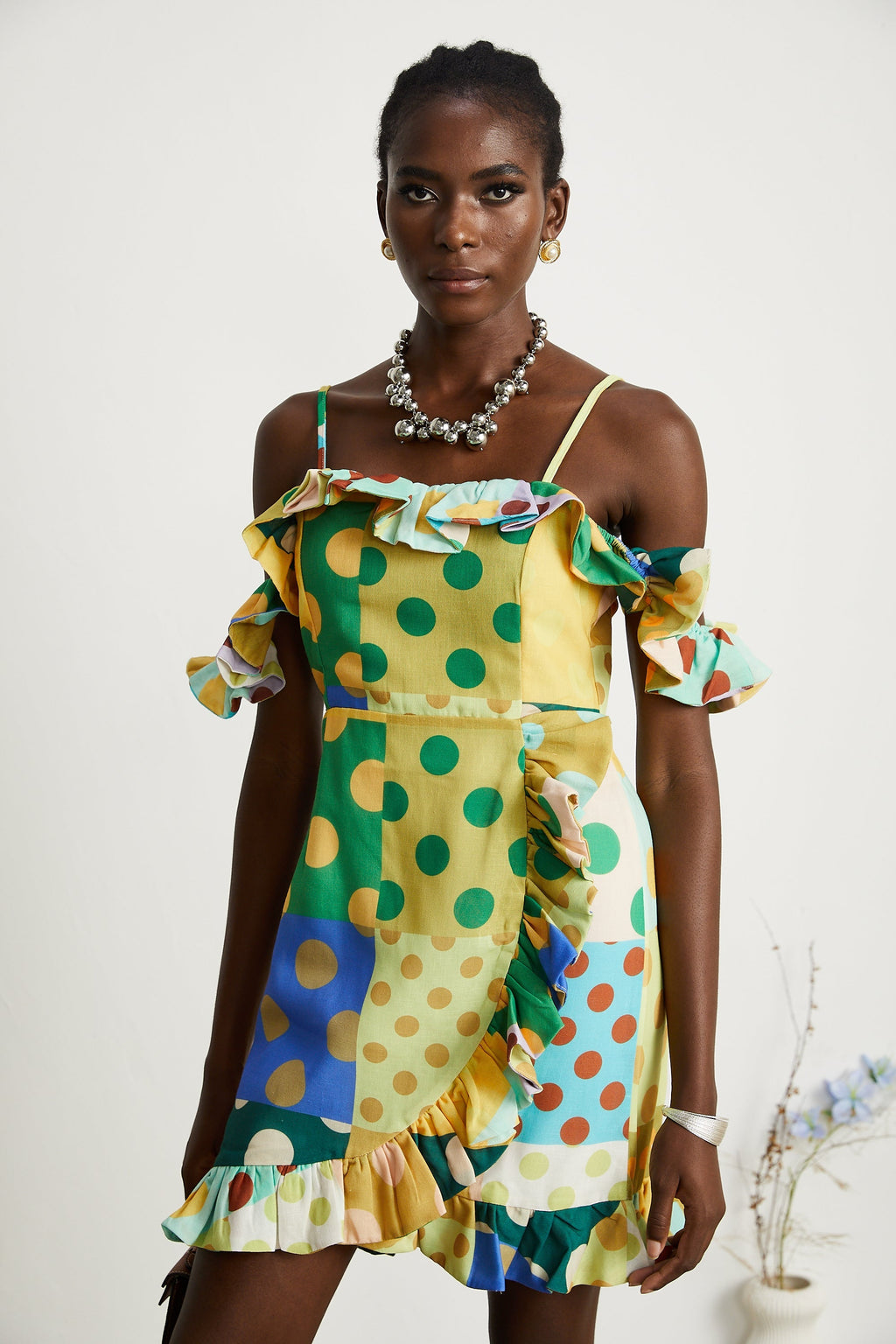 Aurore mini elbise