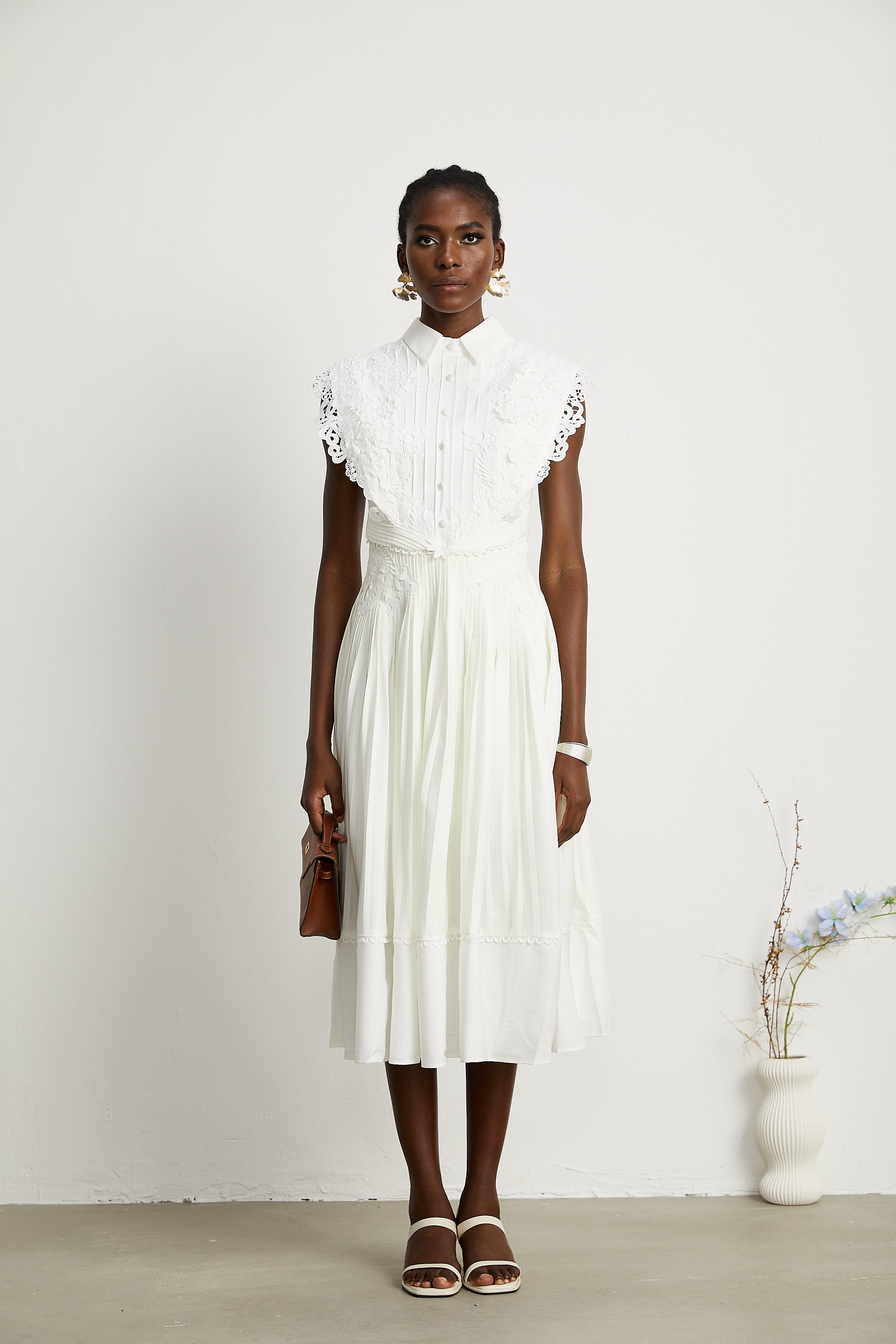 Avalon midi elbise