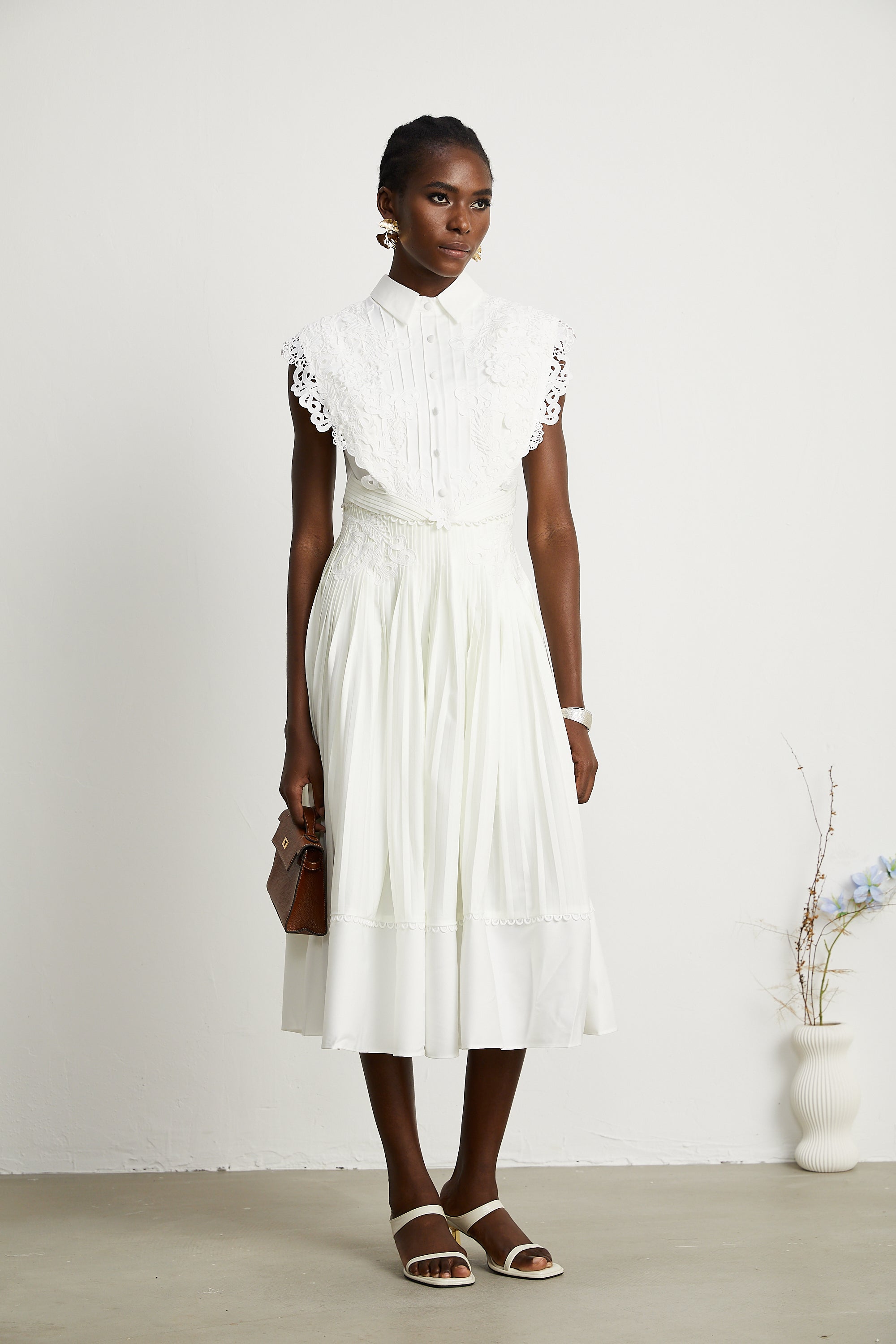 Avalon midi elbise