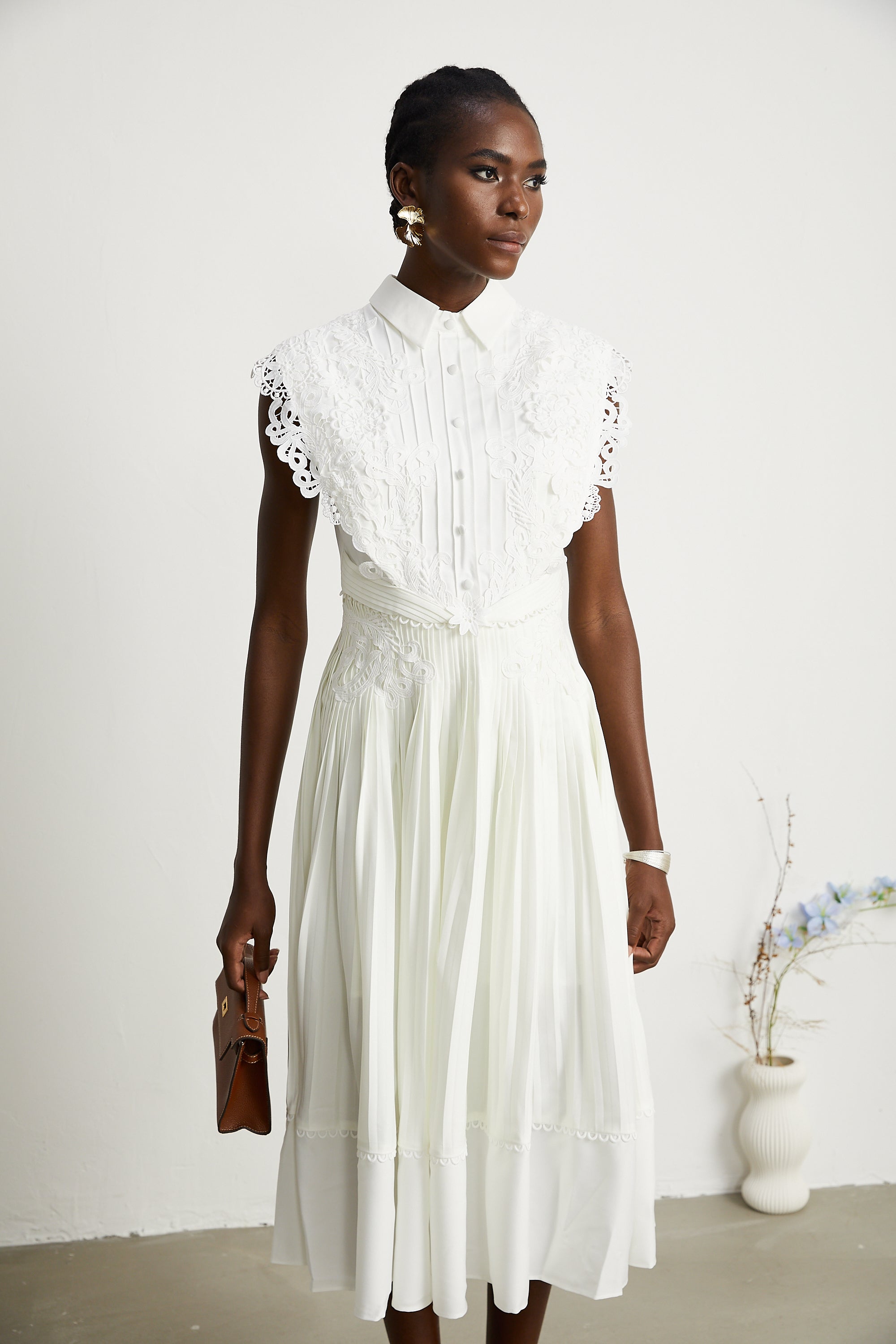 Avalon midi elbise