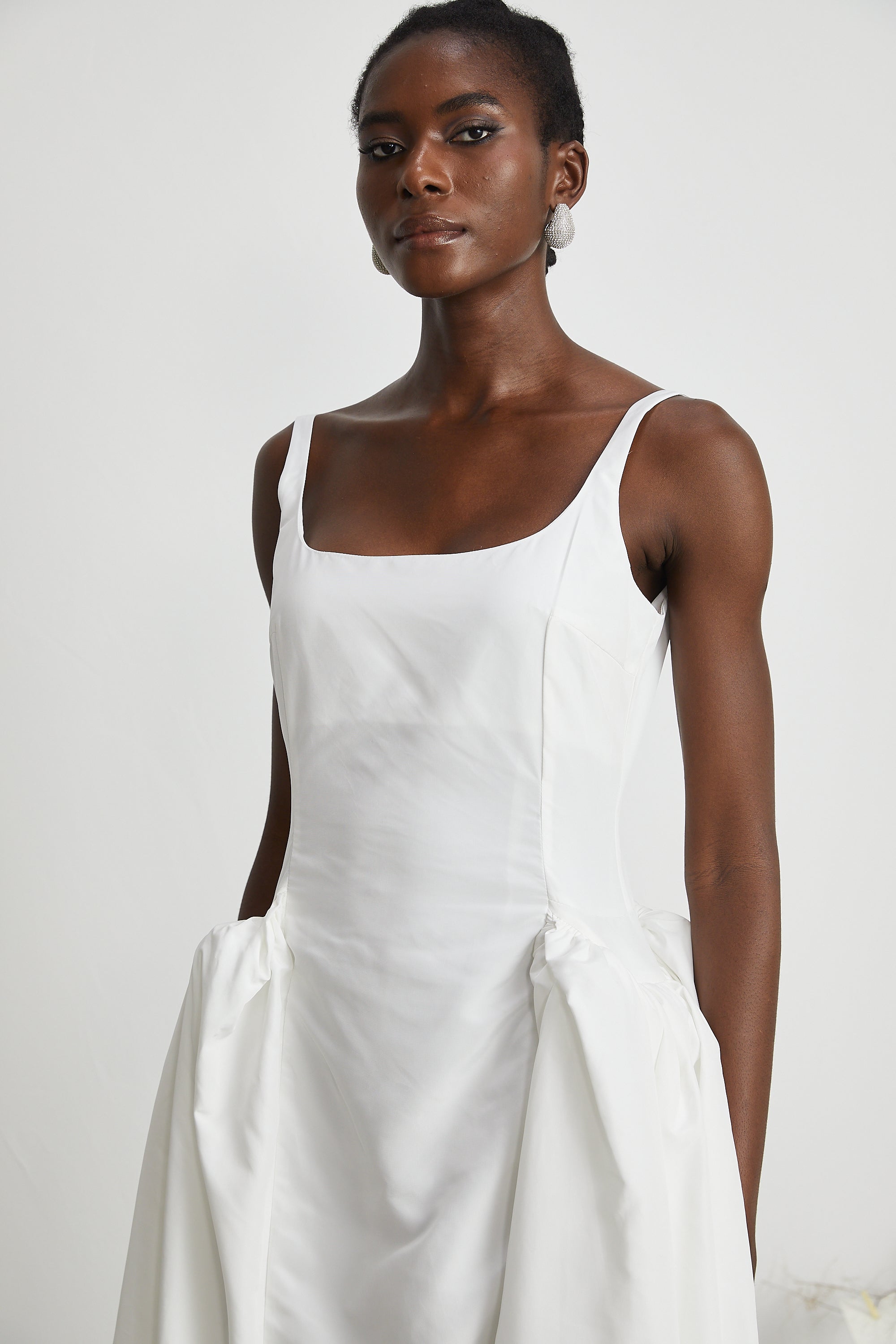 Ingrid midi elbise