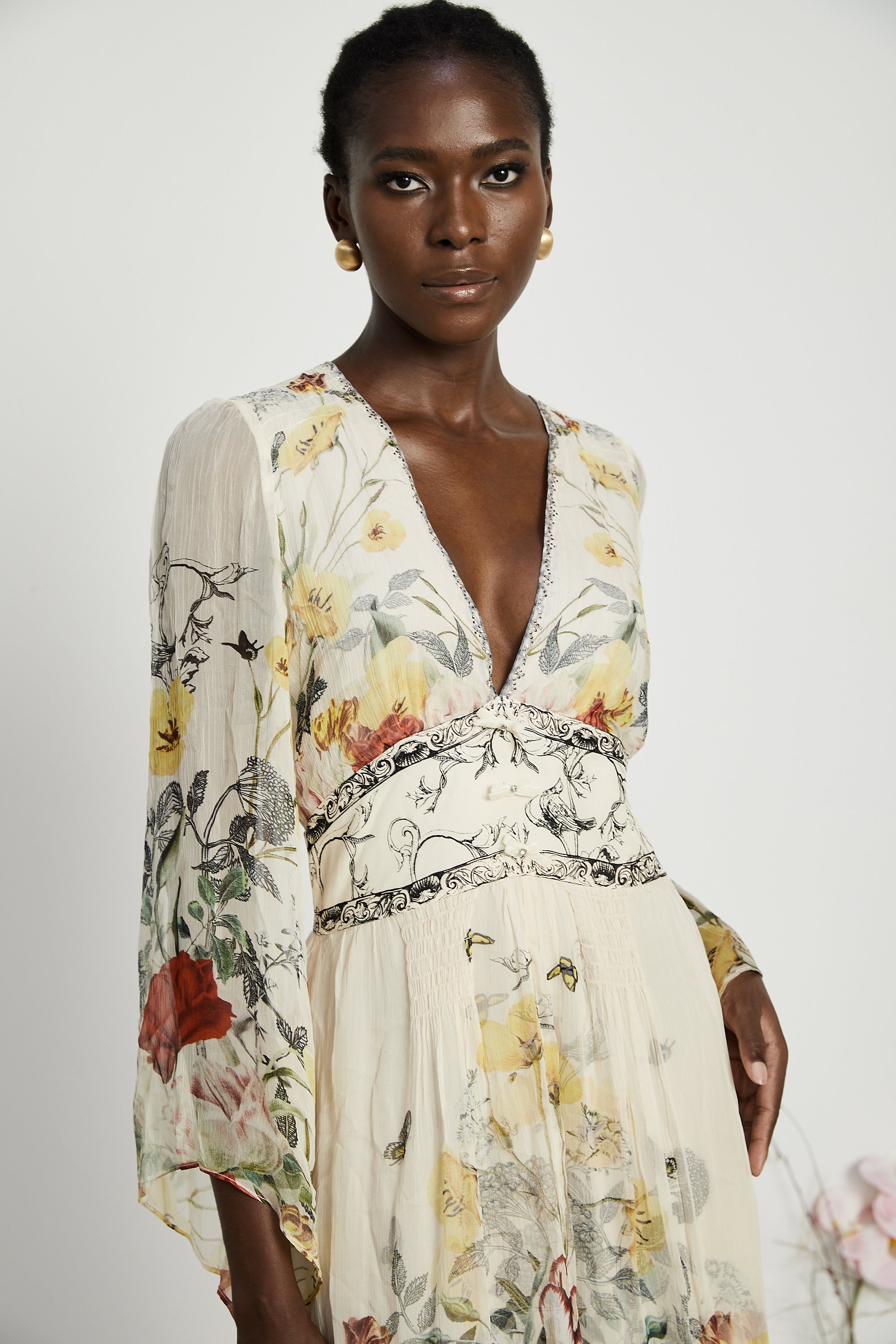 Cora maksi elbise