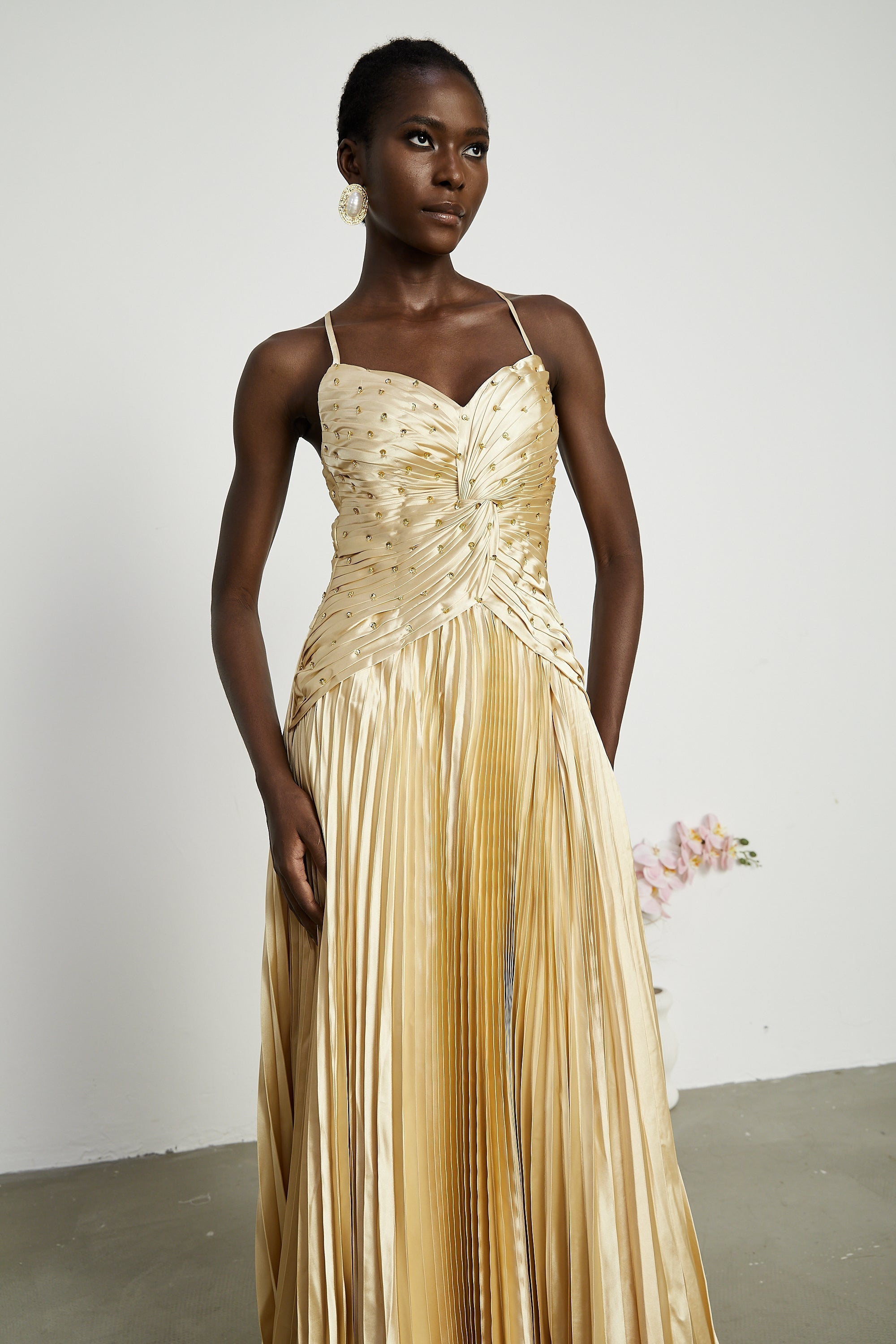 Eline Pilili Maxi Elbise ®