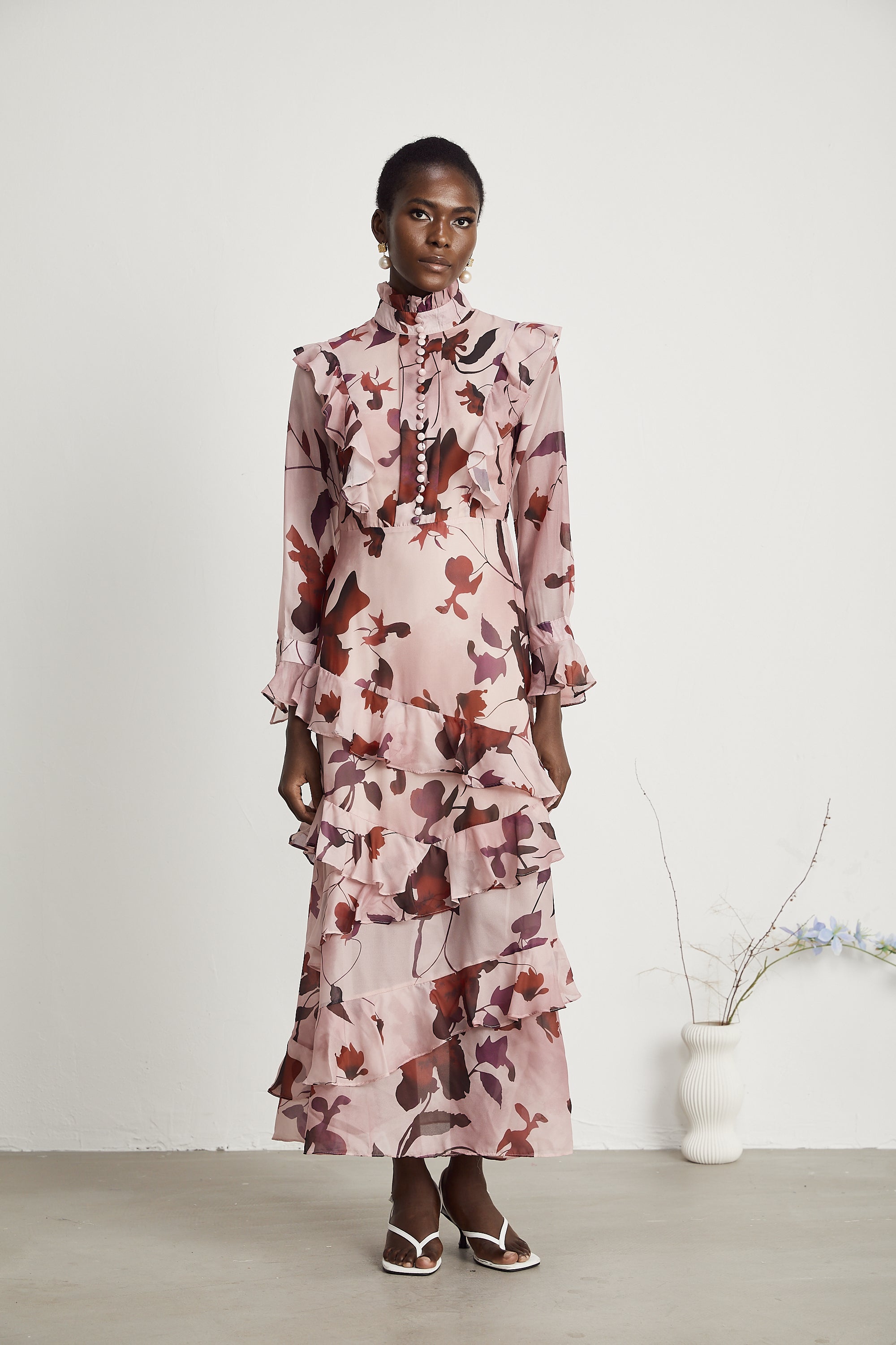 Agathe maksi elbise