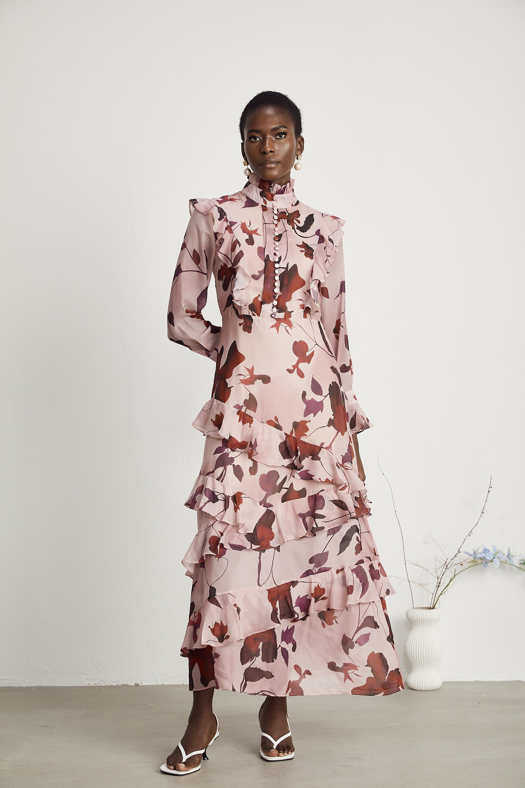 Agathe maksi elbise