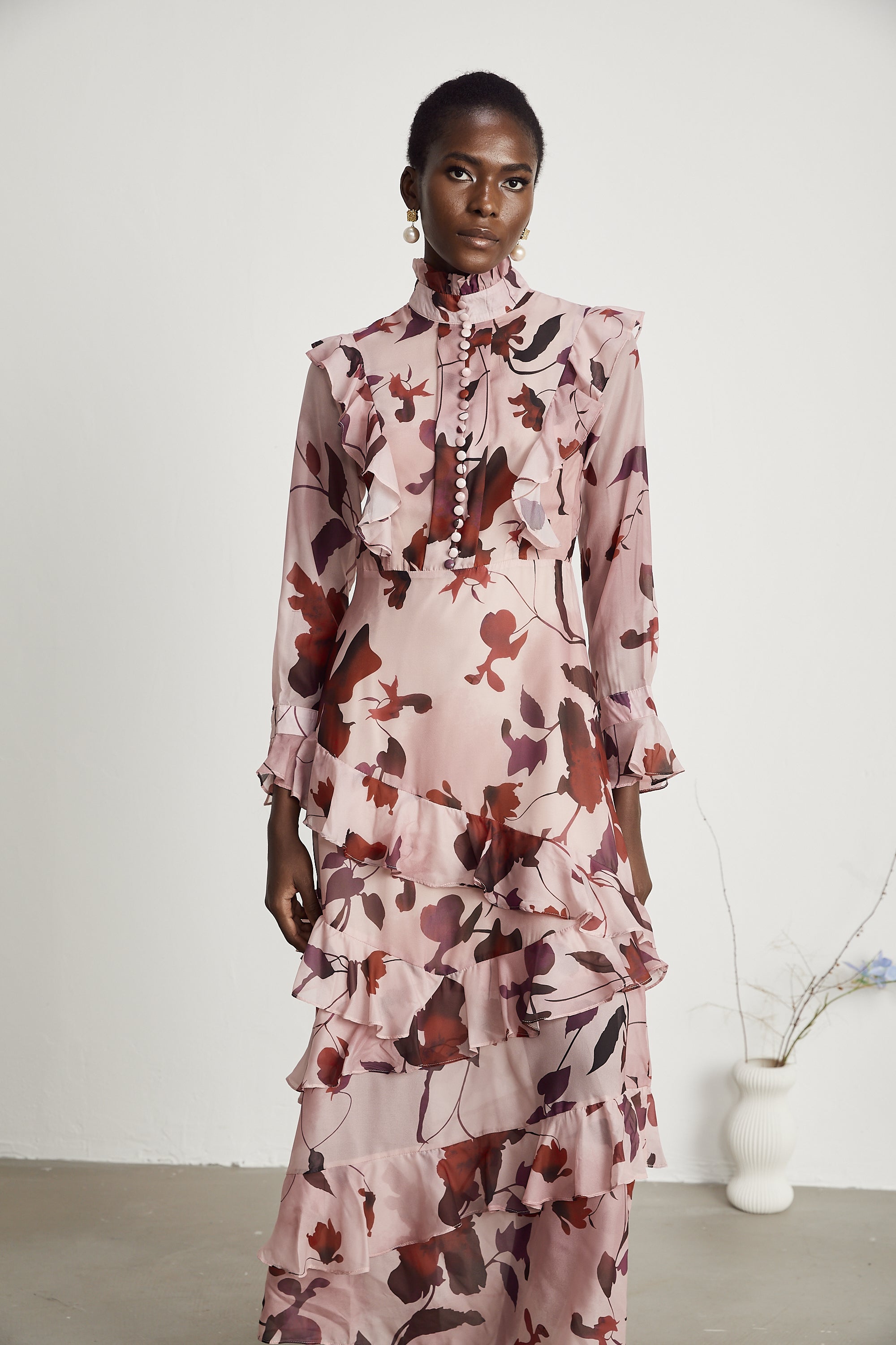 Agathe maksi elbise