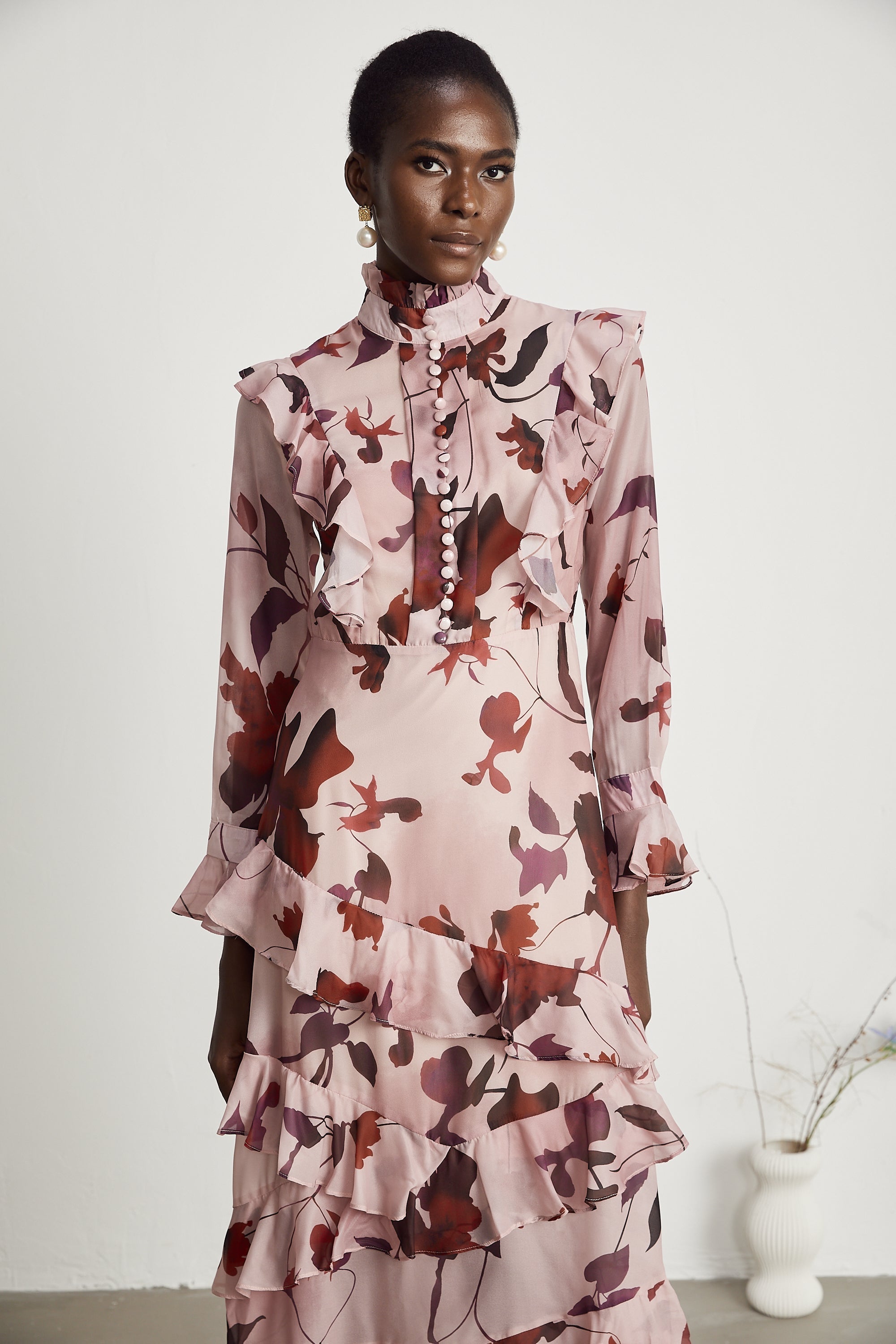 Agathe maksi elbise