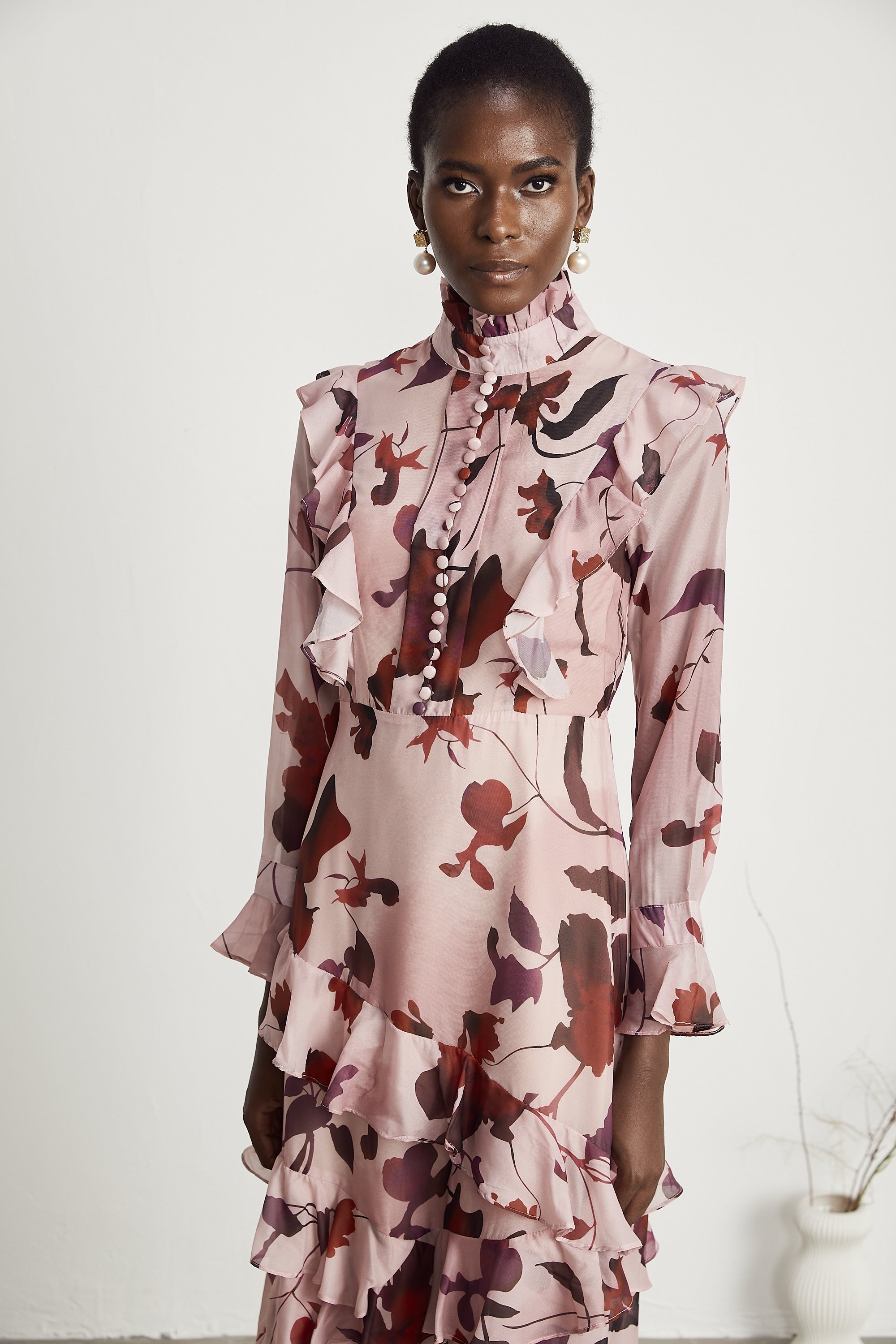 Agathe maksi elbise