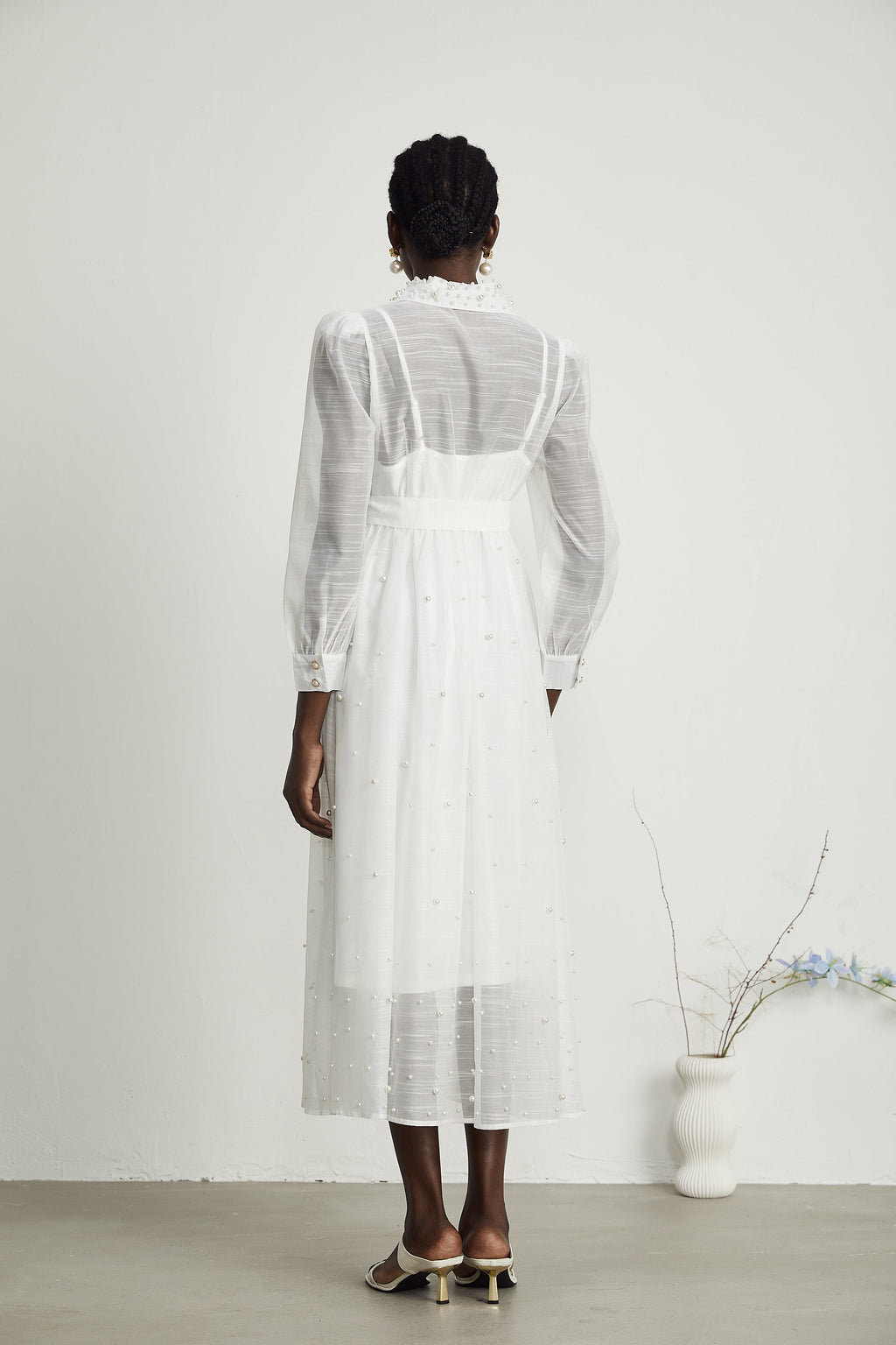 Bennett midi elbise