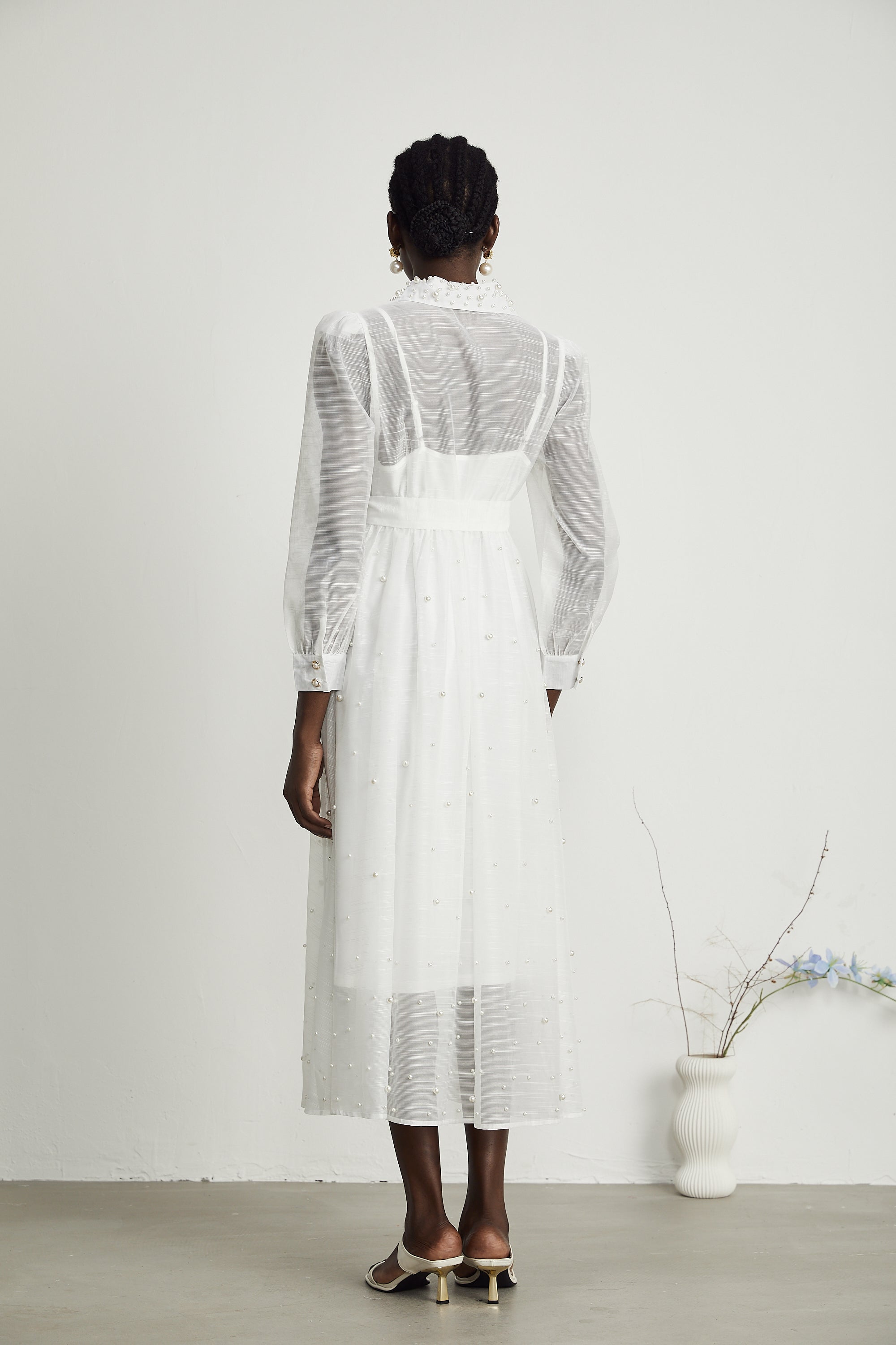 Bennett midi elbise
