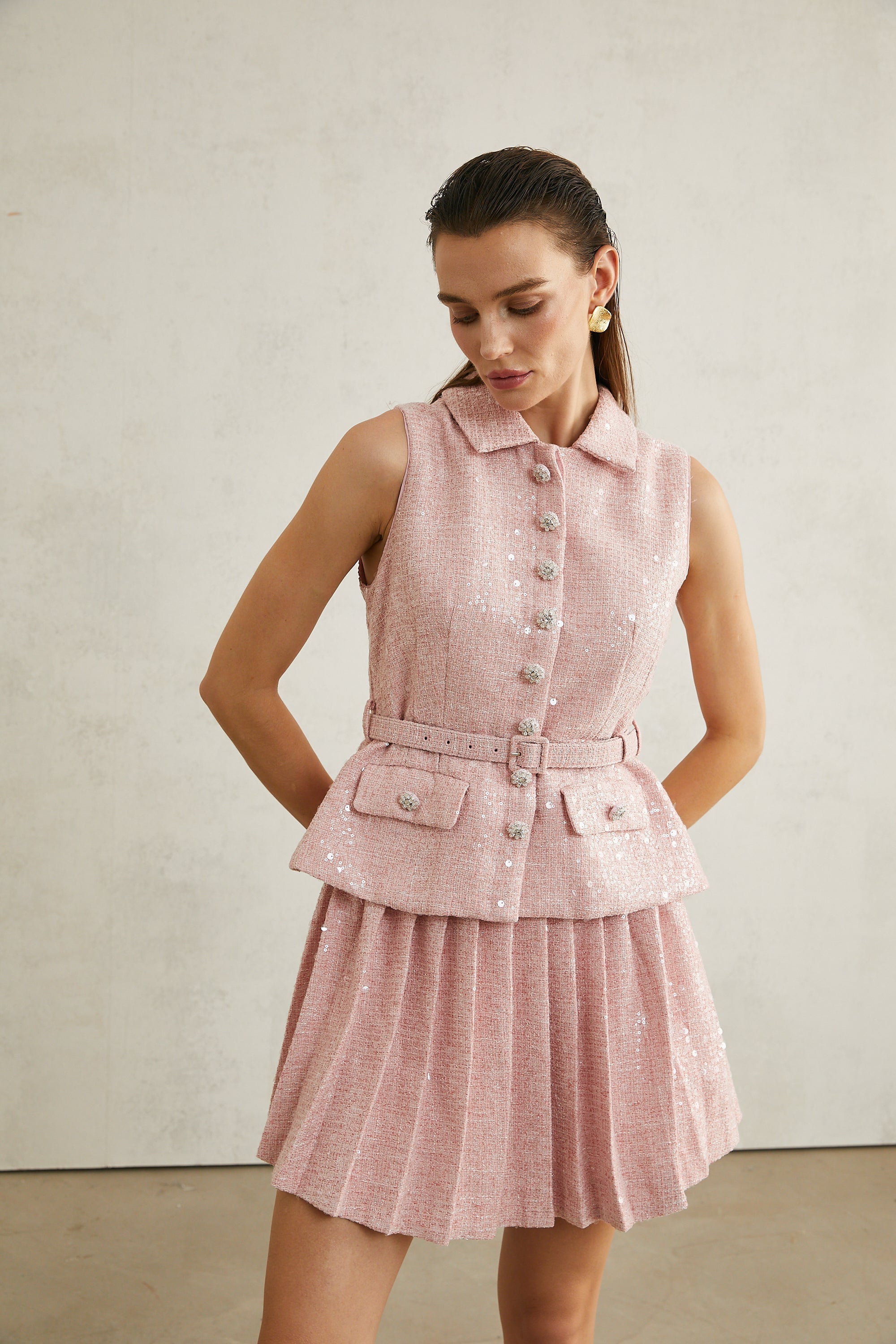 Élise mini elbise