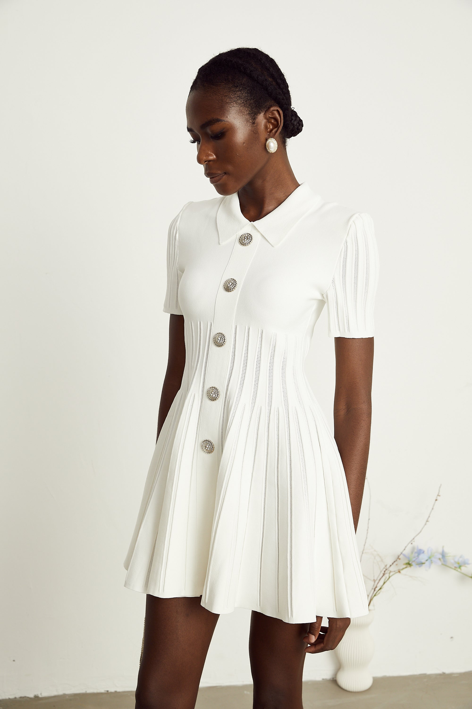 Émilie mini elbise