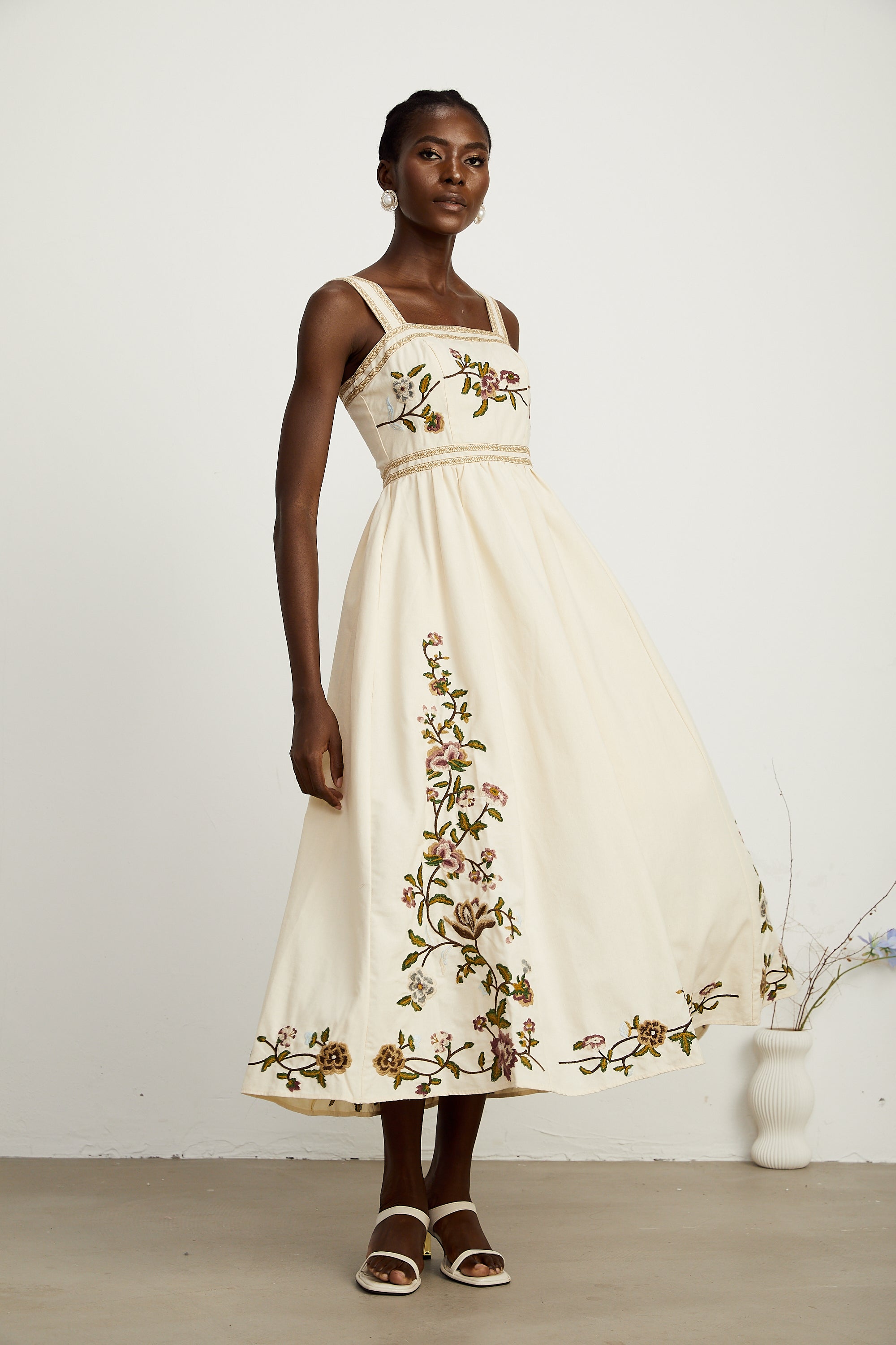 Kimberley midi elbise