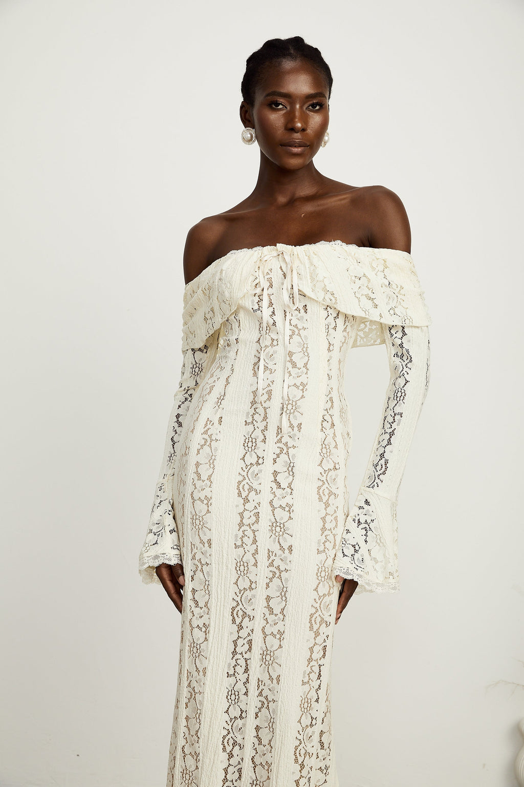 Émeline maksi elbise