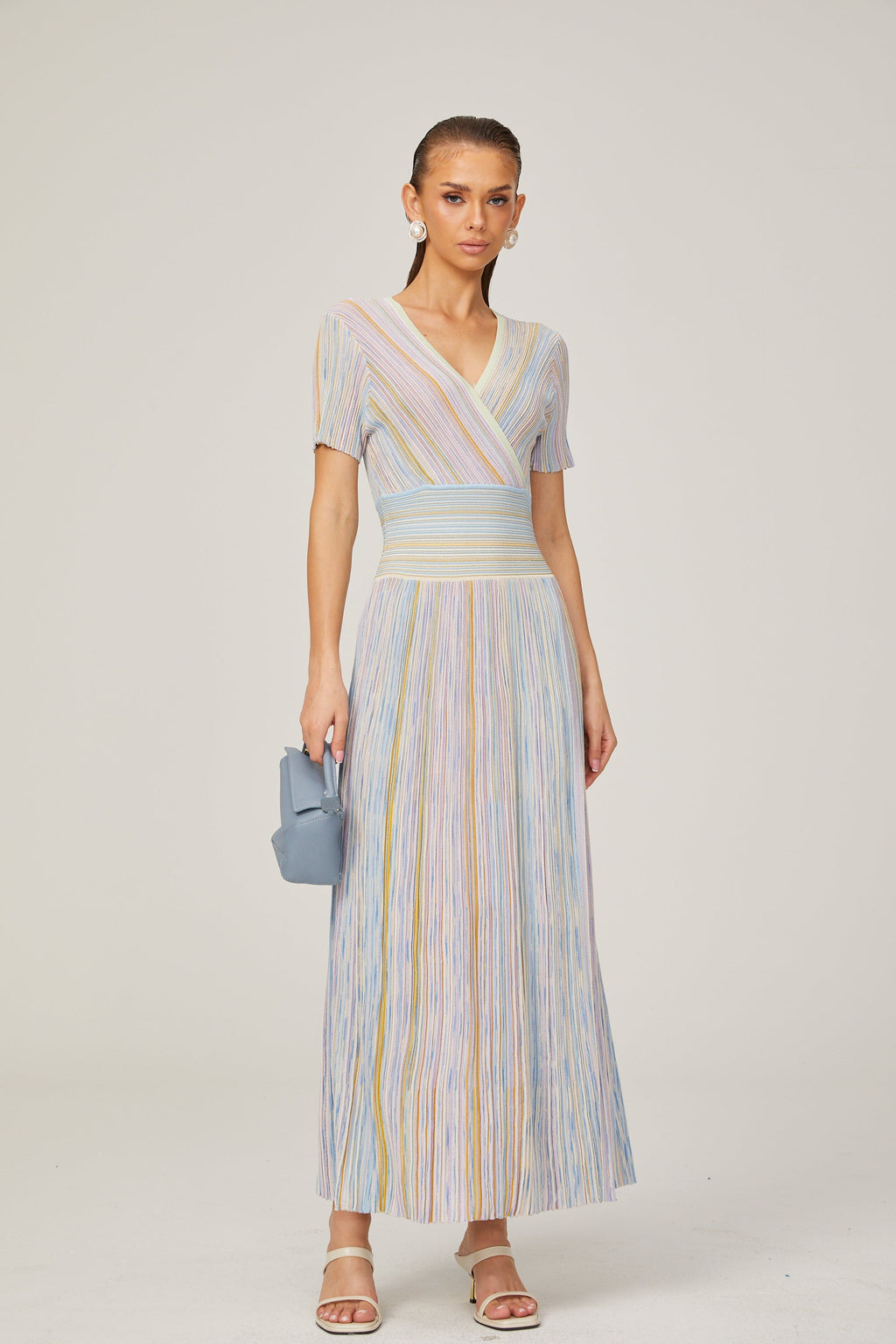Diane midi elbise