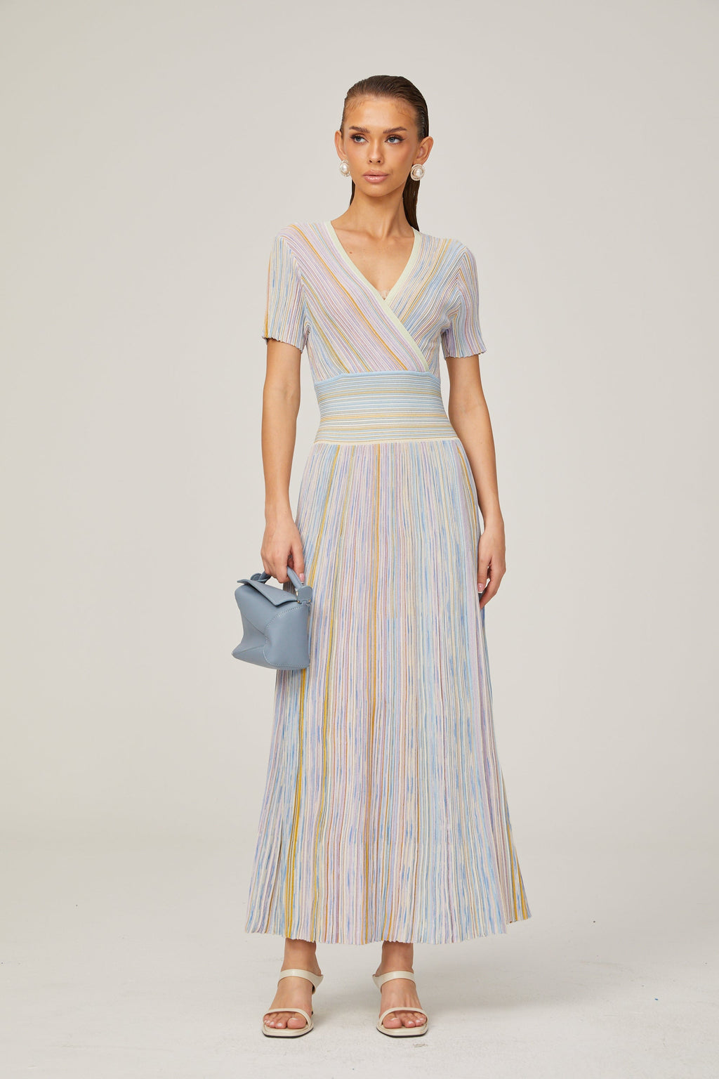 Diane midi elbise