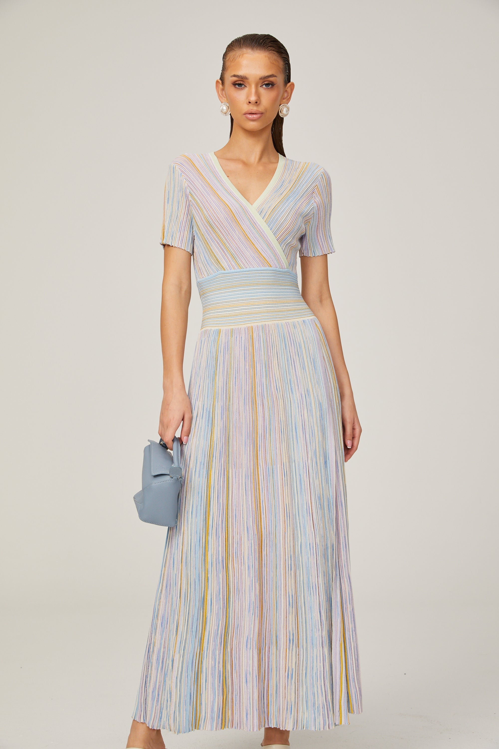 Diane midi elbise