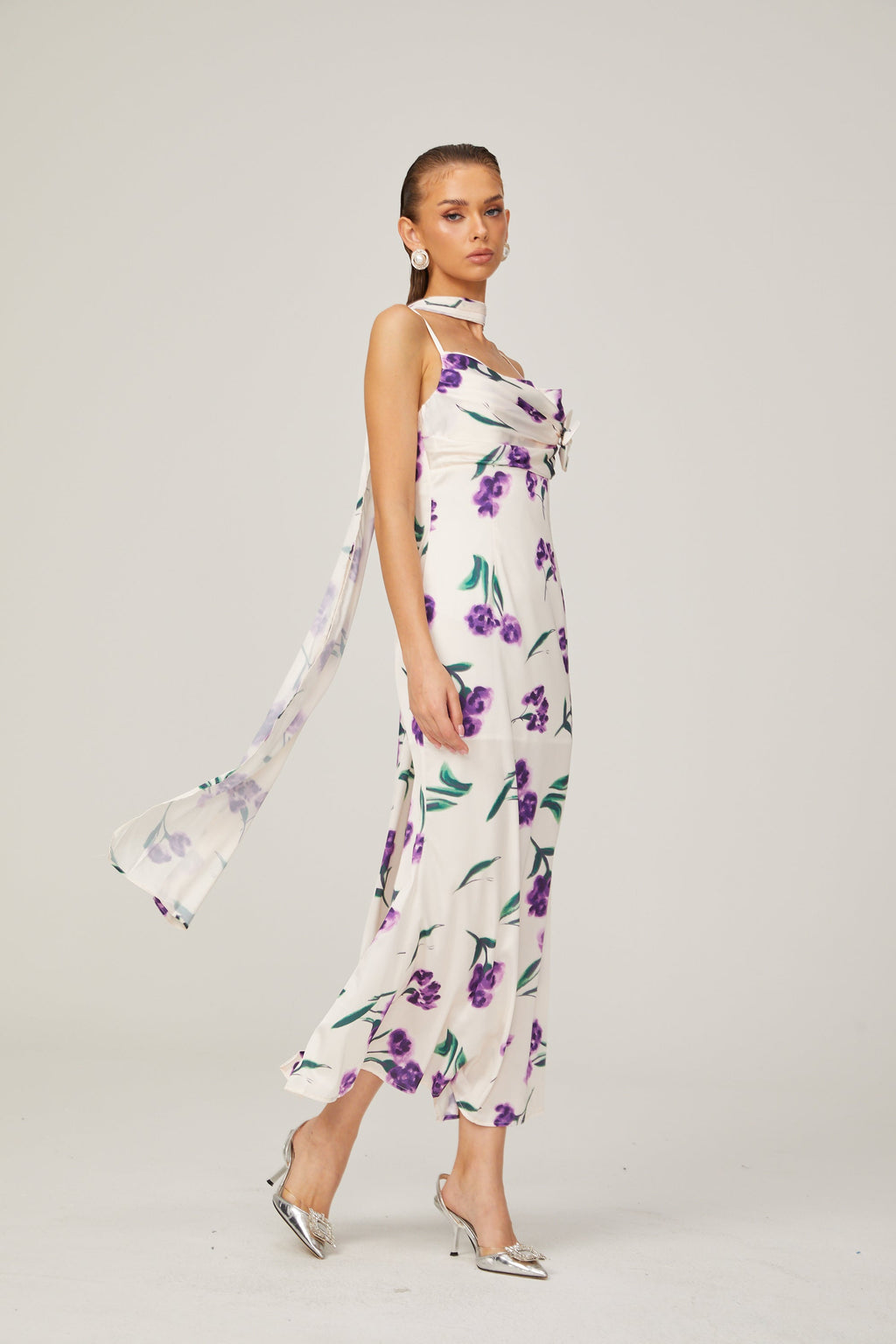 Gitta midi elbise