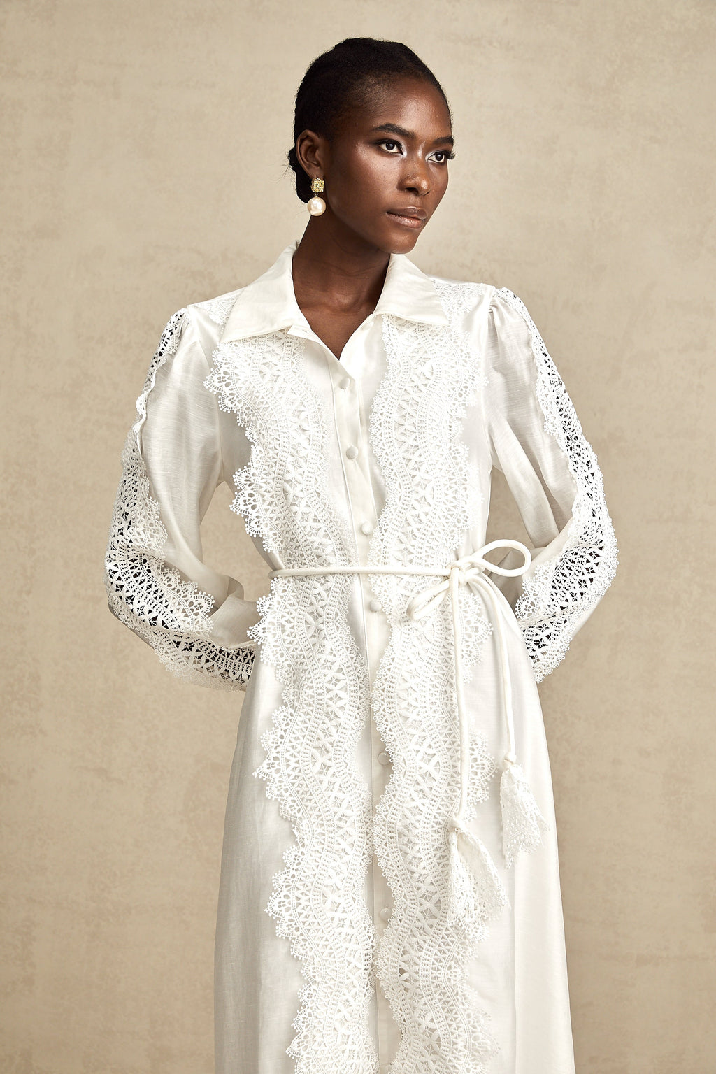 Colette midi elbise
