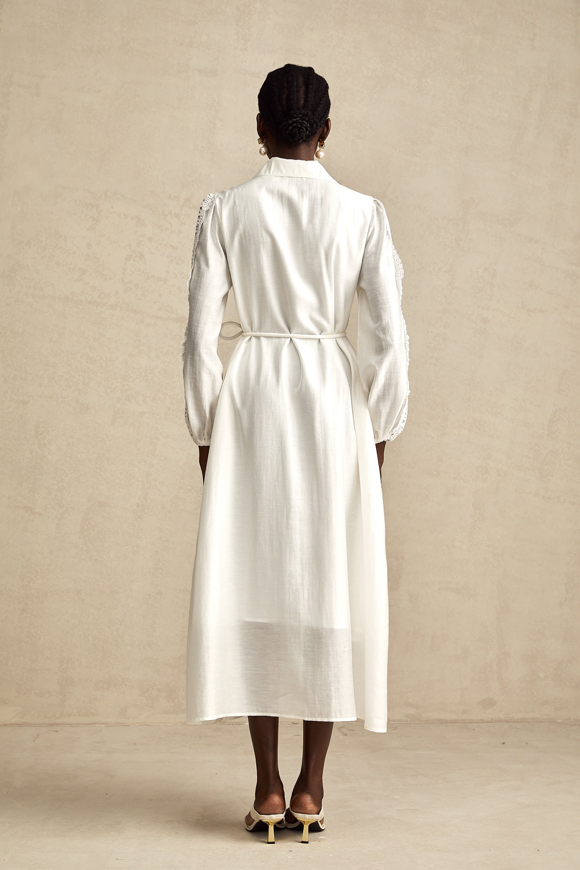 Colette midi elbise