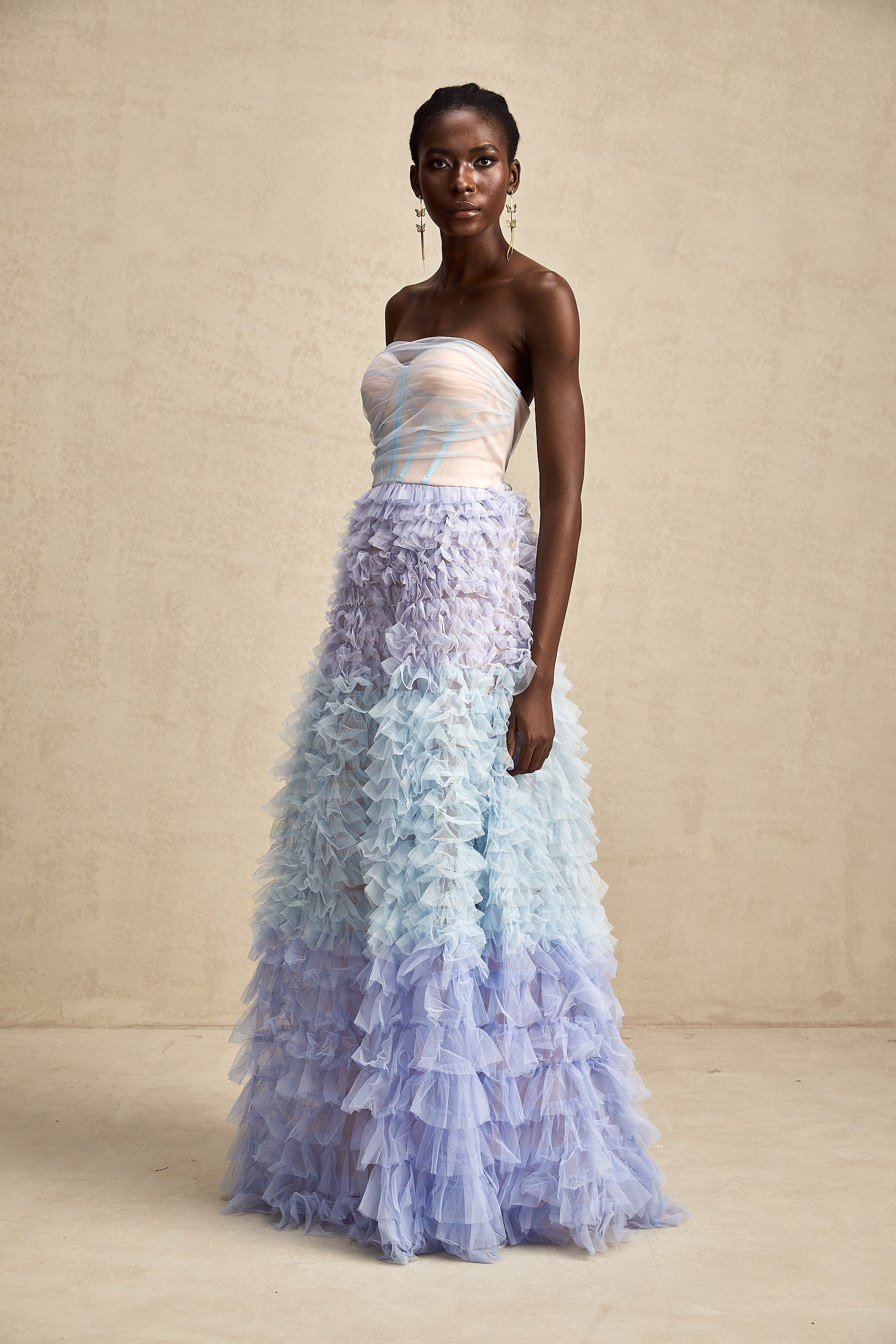 Clarisse maksi elbise