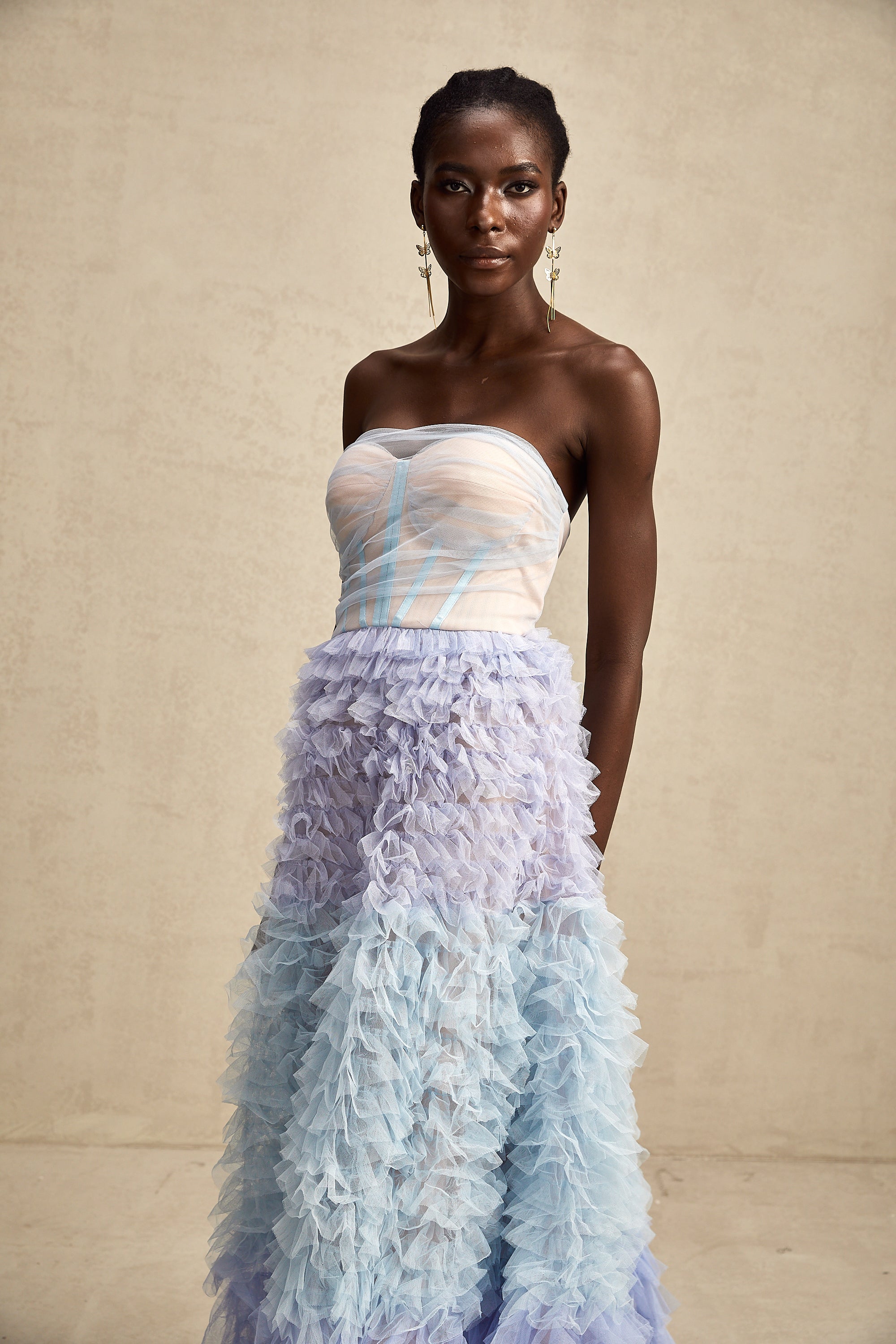 Clarisse maksi elbise