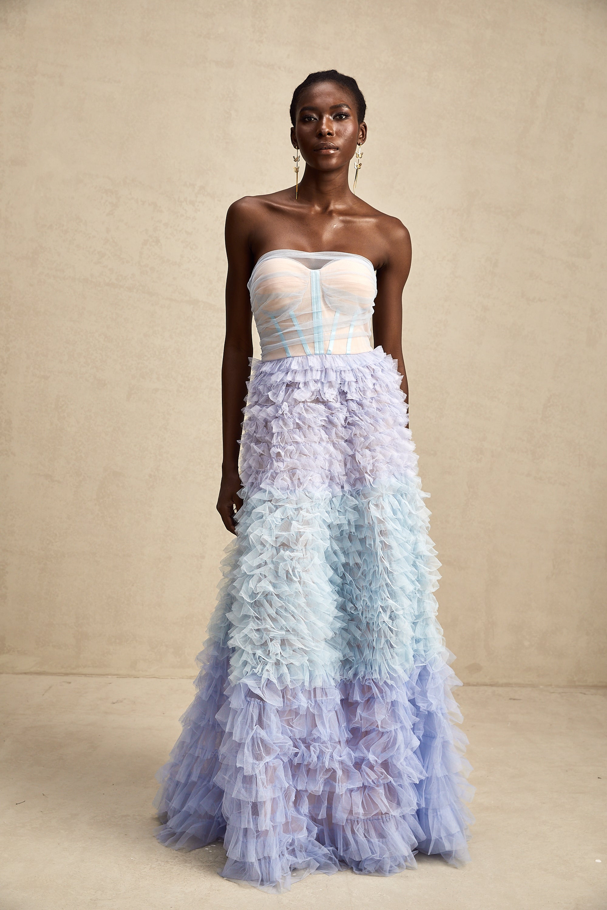 Clarisse maksi elbise