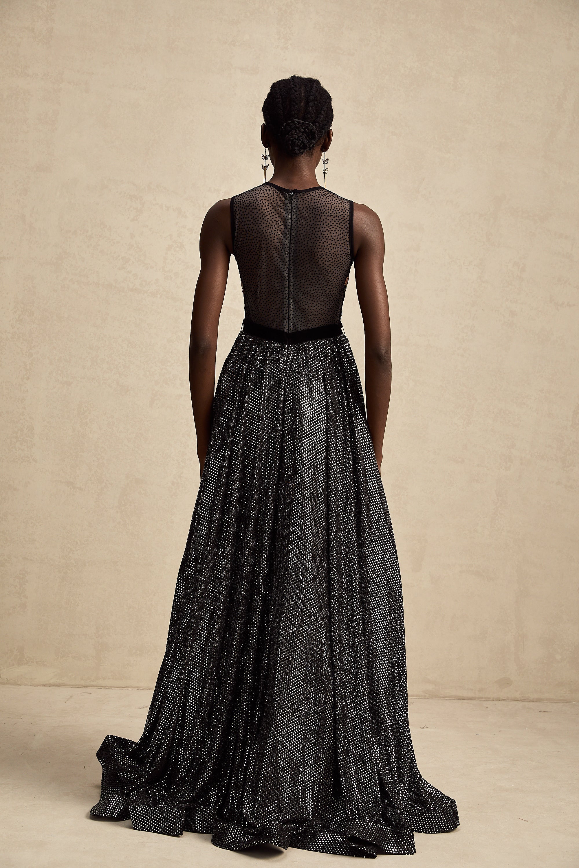 Agathe maksi elbise
