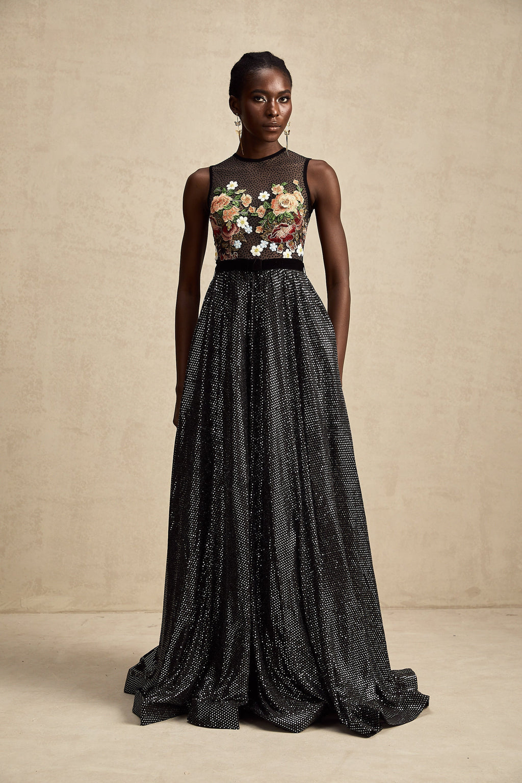Agathe maksi elbise